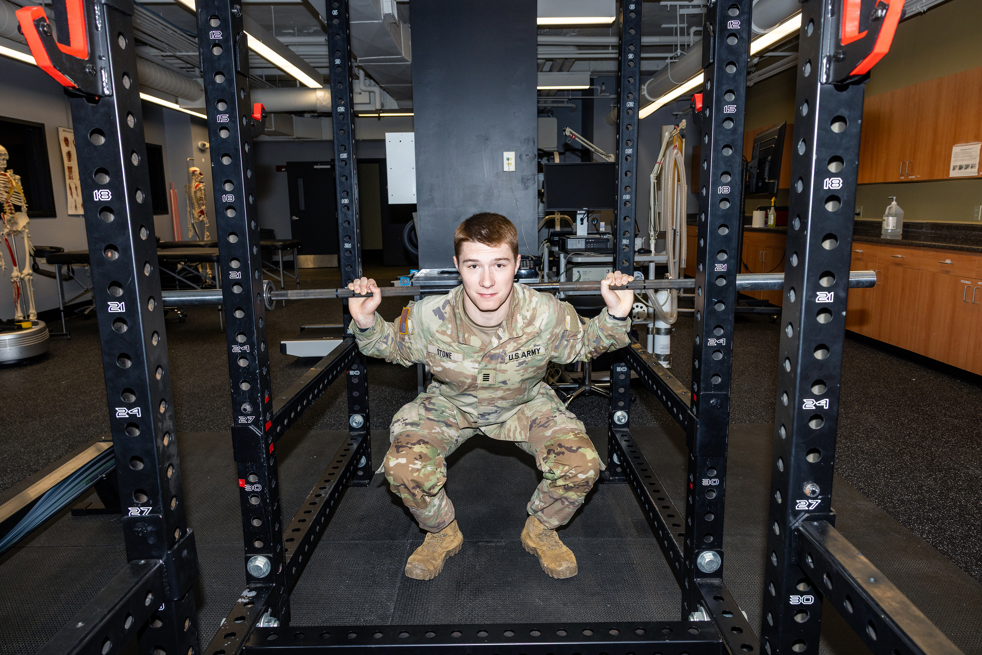 As a Division I wrestler, Class of 2026 Cadet Cole Stone developed an interest in human performance through training and weight cutting for competition. That curiosity deepened two years ago during a treadmill run, sparking a question about the limits of the human body and how lessons from combat sports could apply to Soldiers operating in austere conditions. With the 2026 Projects Day Research Symposium on April 23 at the U.S. Military Academy, Stone will present his research project titled: “Dehydration a