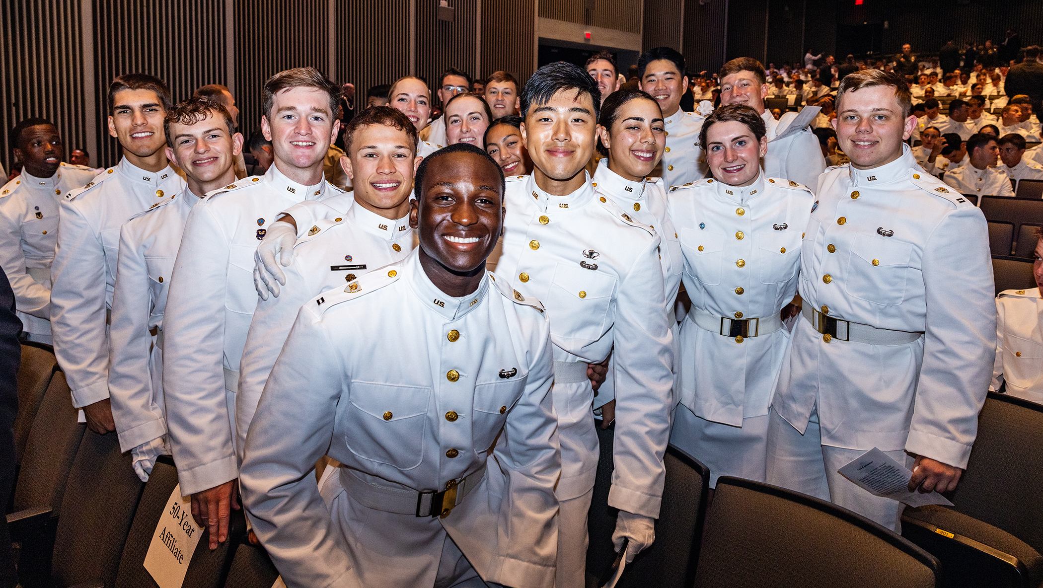 In one of the most significant moments of their cadet careers, more than 1,100 members of the U.S. Military Academy Class of 2028 officially swore allegiance to defend the United States and committed to their final two years at West Point and acknowledged a five-year active-duty obligation during the Affirmation Ceremony on Aug. 16 at Eisenhower Hall Theatre.  (Photo by Eric S. Bartelt/USMA PAO-VI)