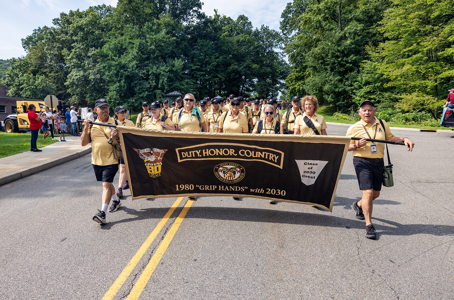 Six weeks of hard work, determination and fatigue tested the mettle of every new cadet in the U.S. Military Academy Class of 2030. When it was done, they passed their final test of the summer by completing the 12-mile March Back on Aug. 10 to finish Cadet Basic Training (CBT) and accomplish their first milestone at West Point. (Photo by Eric S. Bartelt/USMA PAO-VI)