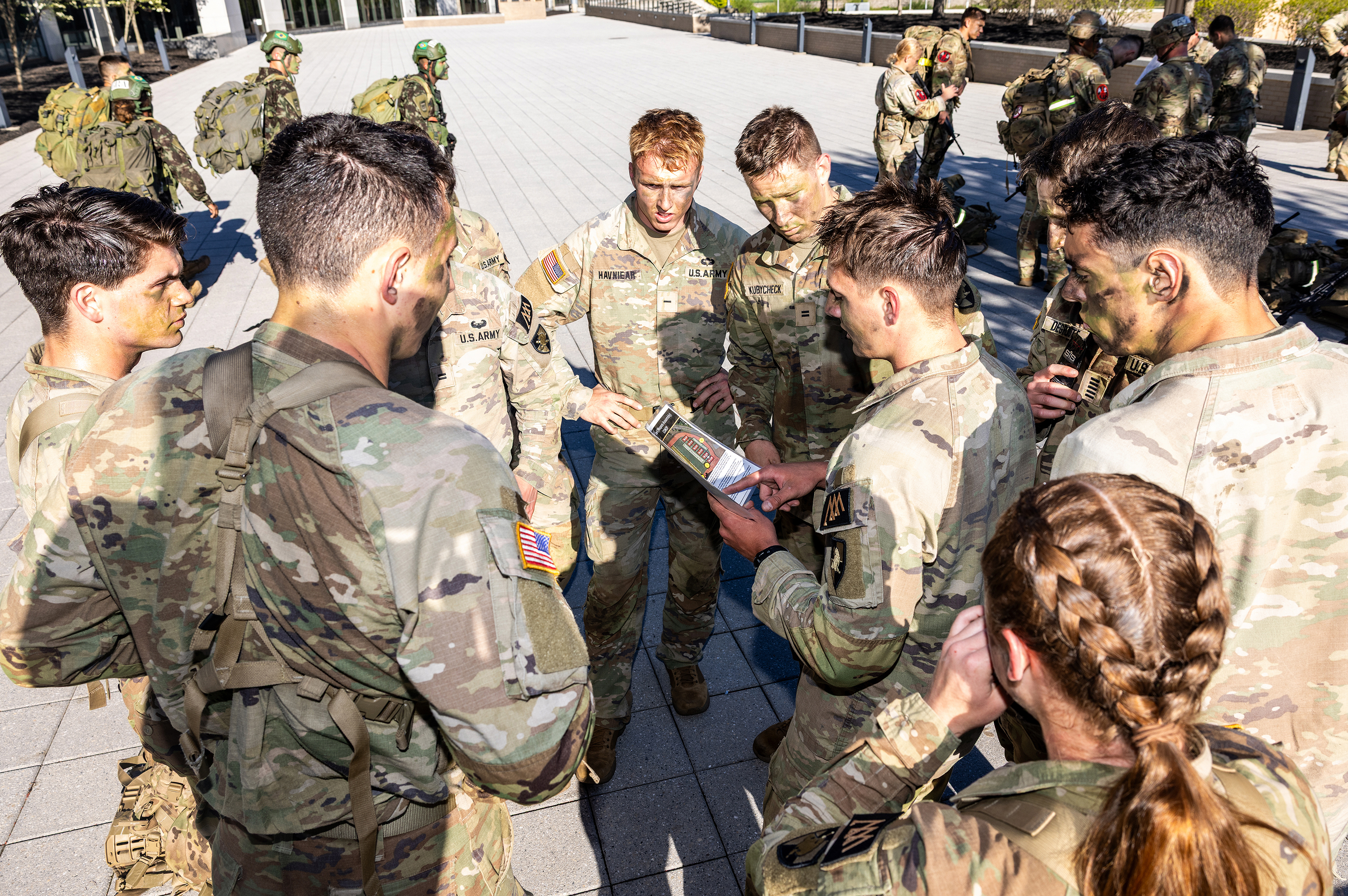 This year’s 59th annual Sandhurst Military Skills Competition concluded on May 2 with USMA teams taking the top two spots with the USMA Sandhurst Black Team taking first overall and the USMA Sandhurst Gold Team finishing second.  (Photo by Eric S. Bartelt/USMA PAO-VI)