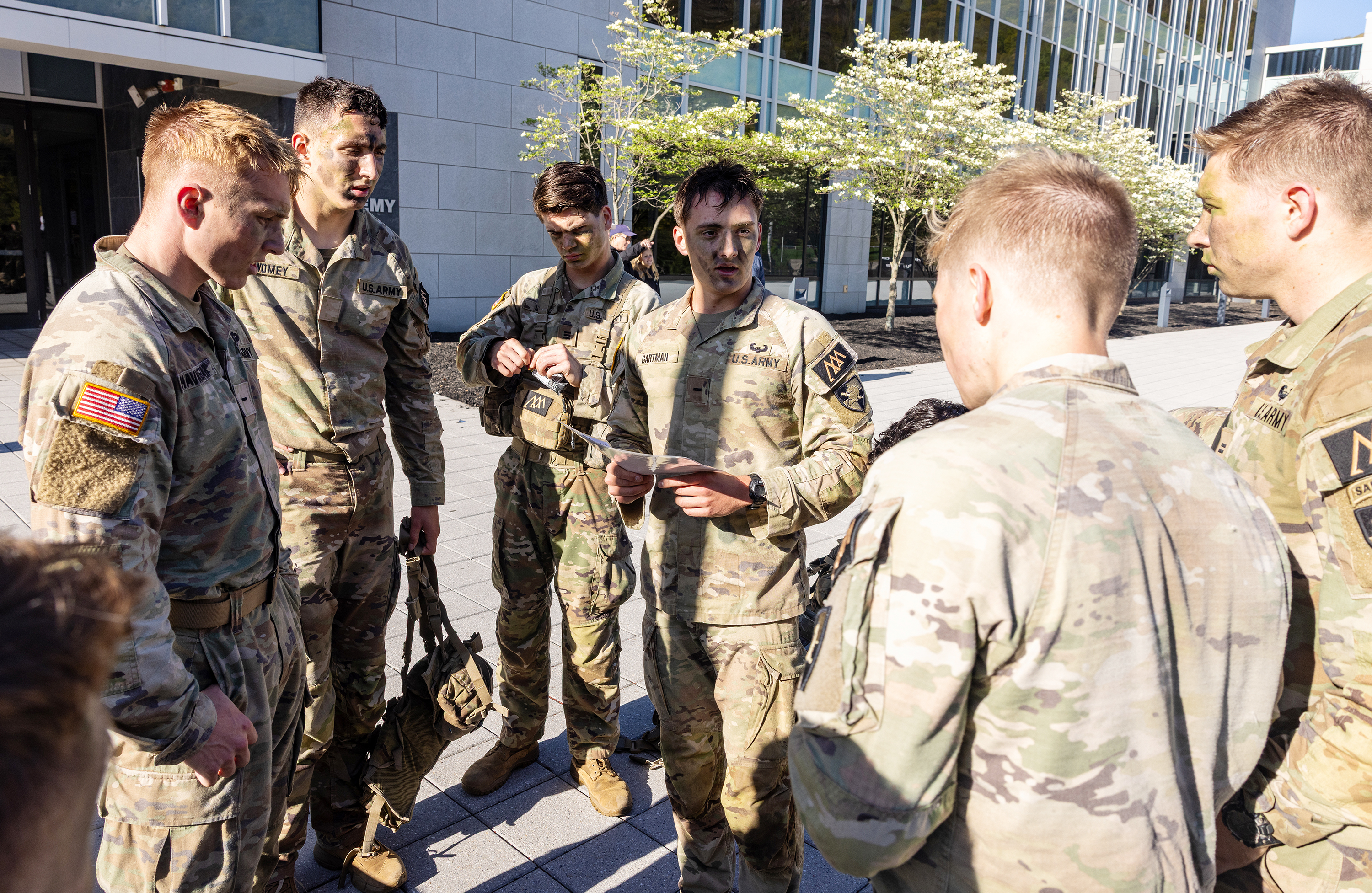 This year’s 59th annual Sandhurst Military Skills Competition concluded on May 2 with USMA teams taking the top two spots with the USMA Sandhurst Black Team taking first overall and the USMA Sandhurst Gold Team finishing second.  (Photo by Eric S. Bartelt/USMA PAO-VI)