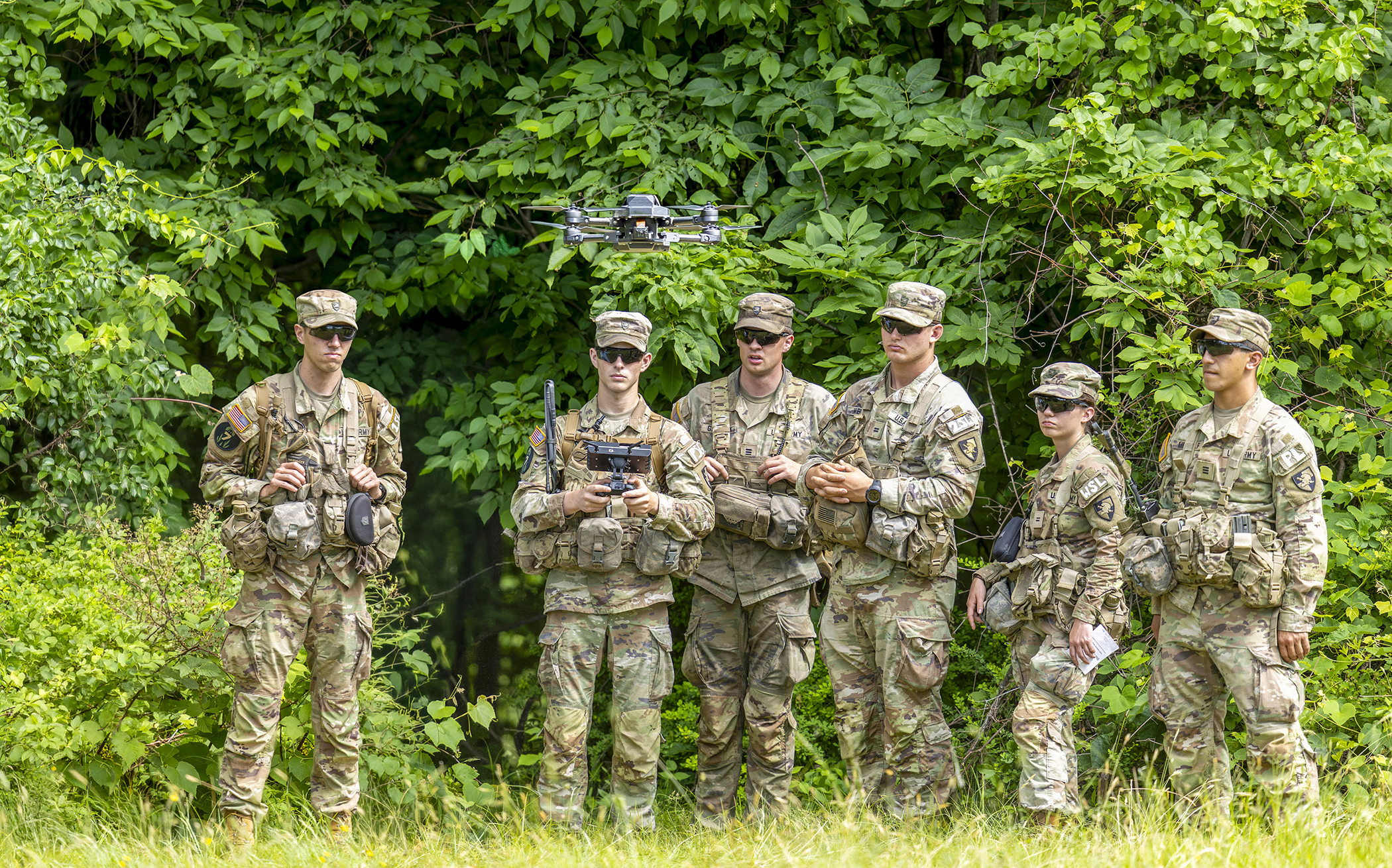 Using drones at the U.S. Military Academy has been imperative to stay at the forefront of these technologies through field training application, classroom instruction, drone construction to prepare cadets for what awaits them when they graduate and transition into their Army units as young leaders.  (Photo by Christopher Hennen/USMA PAO-VI)