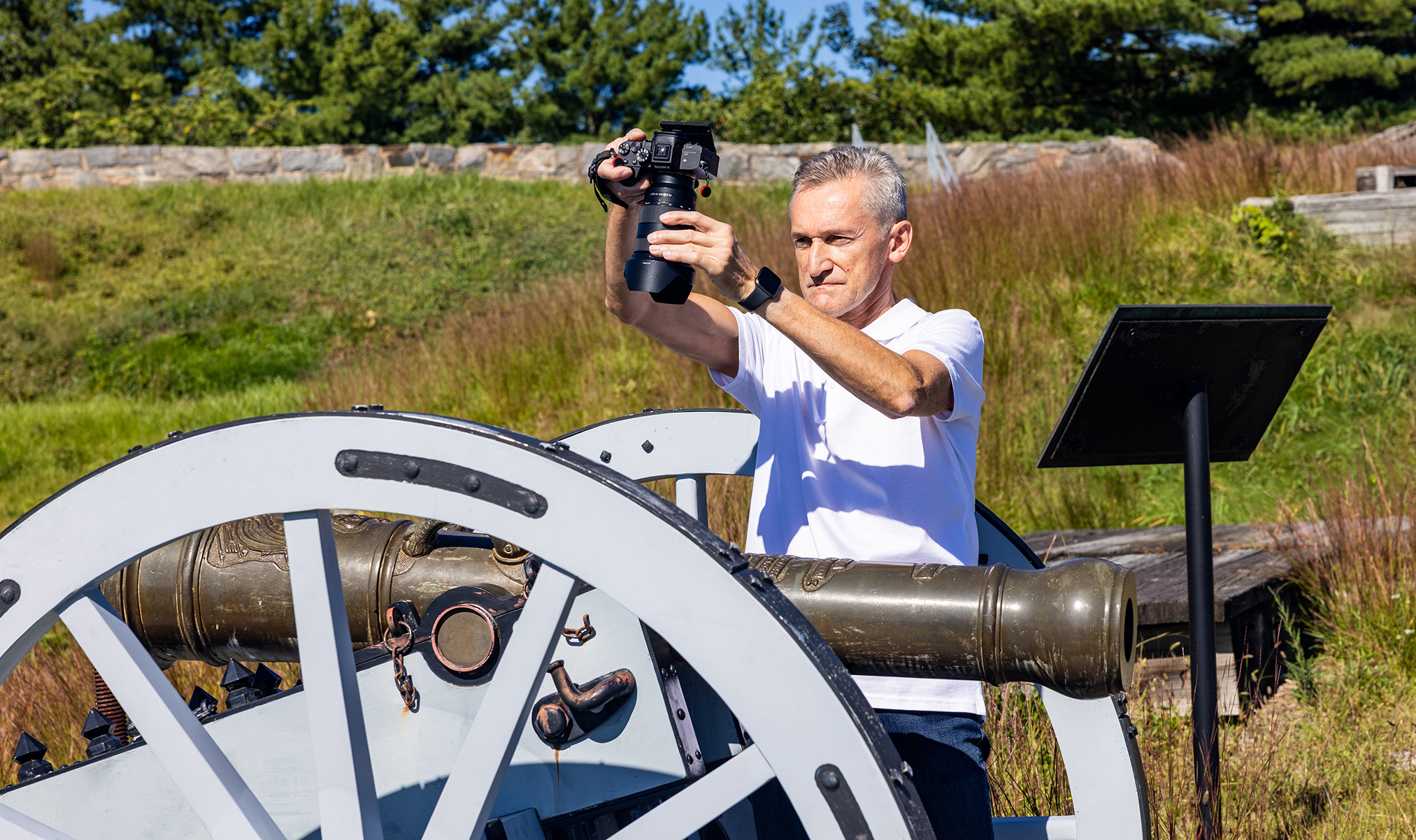 Three members of Poland’s Foundation for the Virtualization of National Cultural Heritage traveled approximately 4,200 miles to the U.S. Military Academy from Sept. 14-29 to digitally document Revolutionary War-era sites and artifacts associated with the Polish-American hero. The visit marked the completion of the first of two phases of an on-site project titled “Tadeusz Kościuszko at West Point: The Digital Heritage of the Polish-American Hero of Freedom,” with the second phase planned for next year.  (Pho