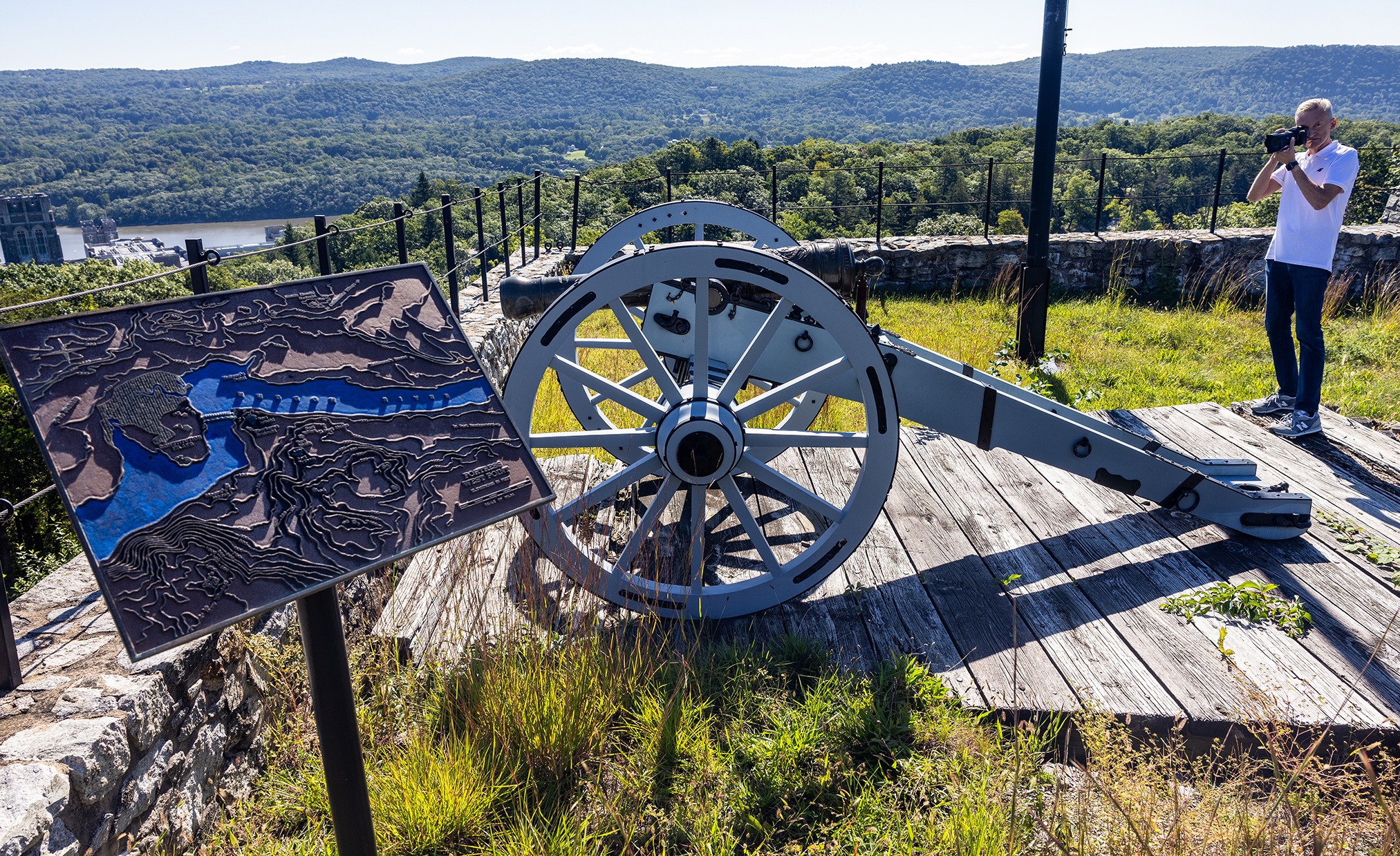 Three members of Poland’s Foundation for the Virtualization of National Cultural Heritage traveled approximately 4,200 miles to the U.S. Military Academy from Sept. 14-29 to digitally document Revolutionary War-era sites and artifacts associated with the Polish-American hero. The visit marked the completion of the first of two phases of an on-site project titled “Tadeusz Kościuszko at West Point: The Digital Heritage of the Polish-American Hero of Freedom,” with the second phase planned for next year.  (Pho