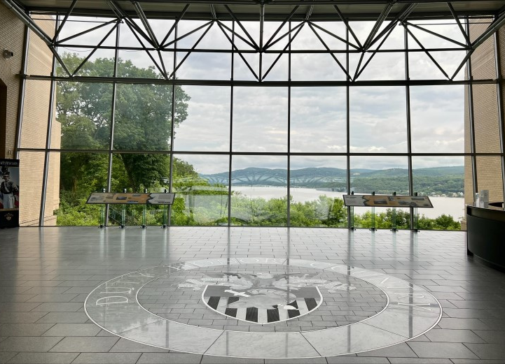 West Point Military Academy Milk Glass Winter Weekends: West