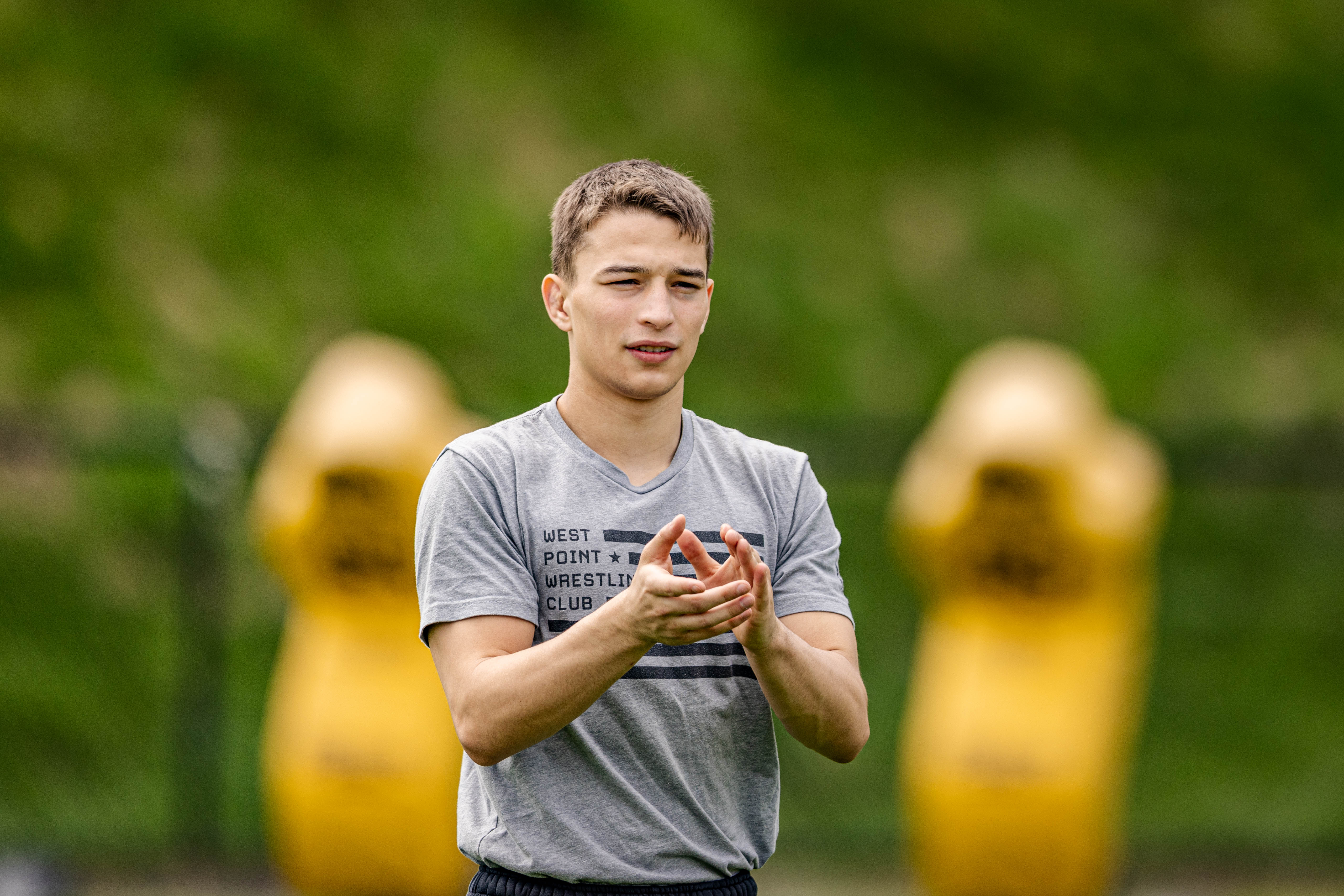 Athletes compete for the gold medal during the annual 2024 Special Olympics hosted by the U.S. military Academy April 20. Photos by Jorge Garcia/ USMA PAO.
