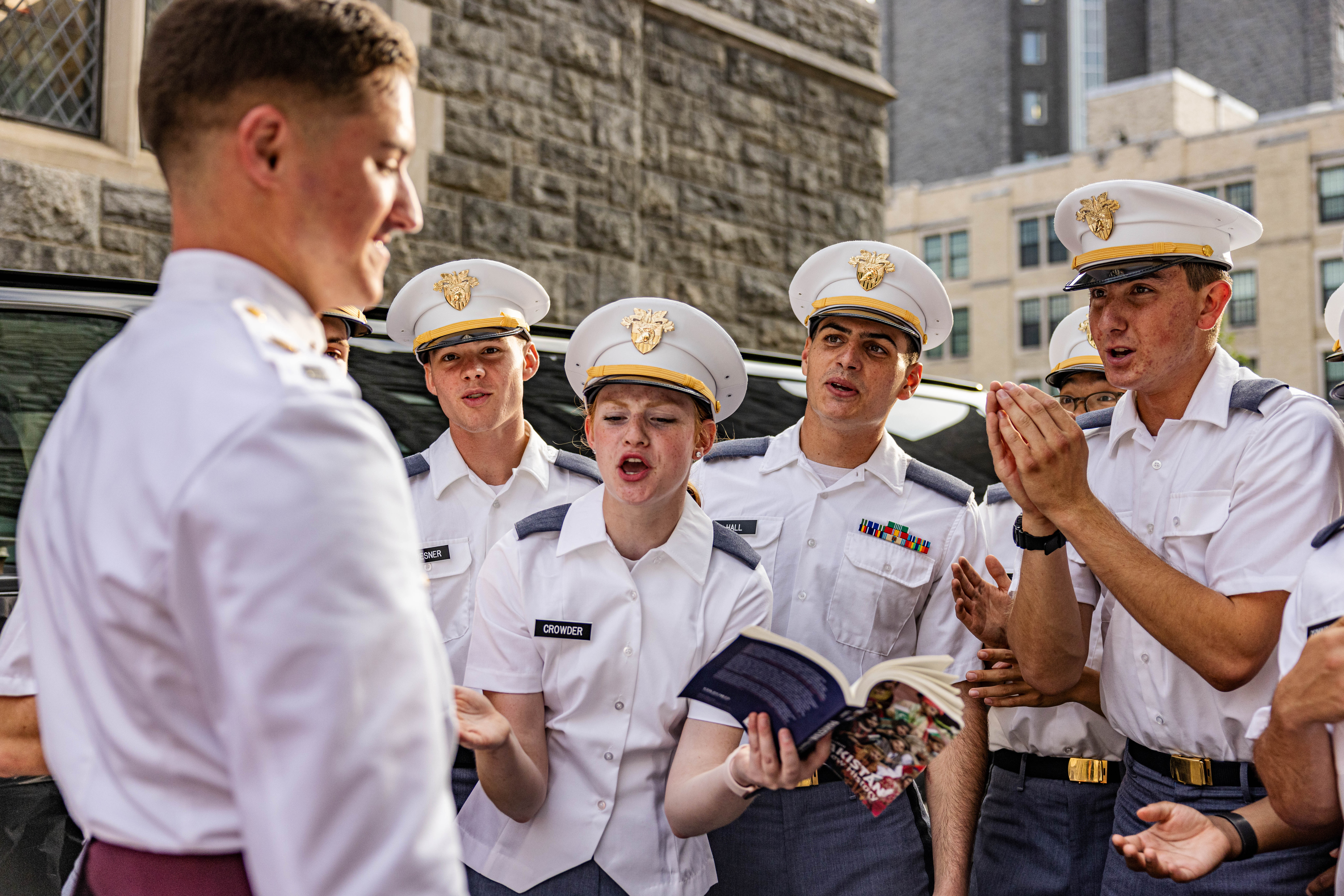 Gold shimmered on the fields of The Plain as the Class of 2024 Cadets donned their class rings to the roaring excitement of family and friends during the Ring Weekend Ceremony on Aug. 25 at the U.S. Military Academy. Photo by Jorge Garcia/ USMA PAO. 