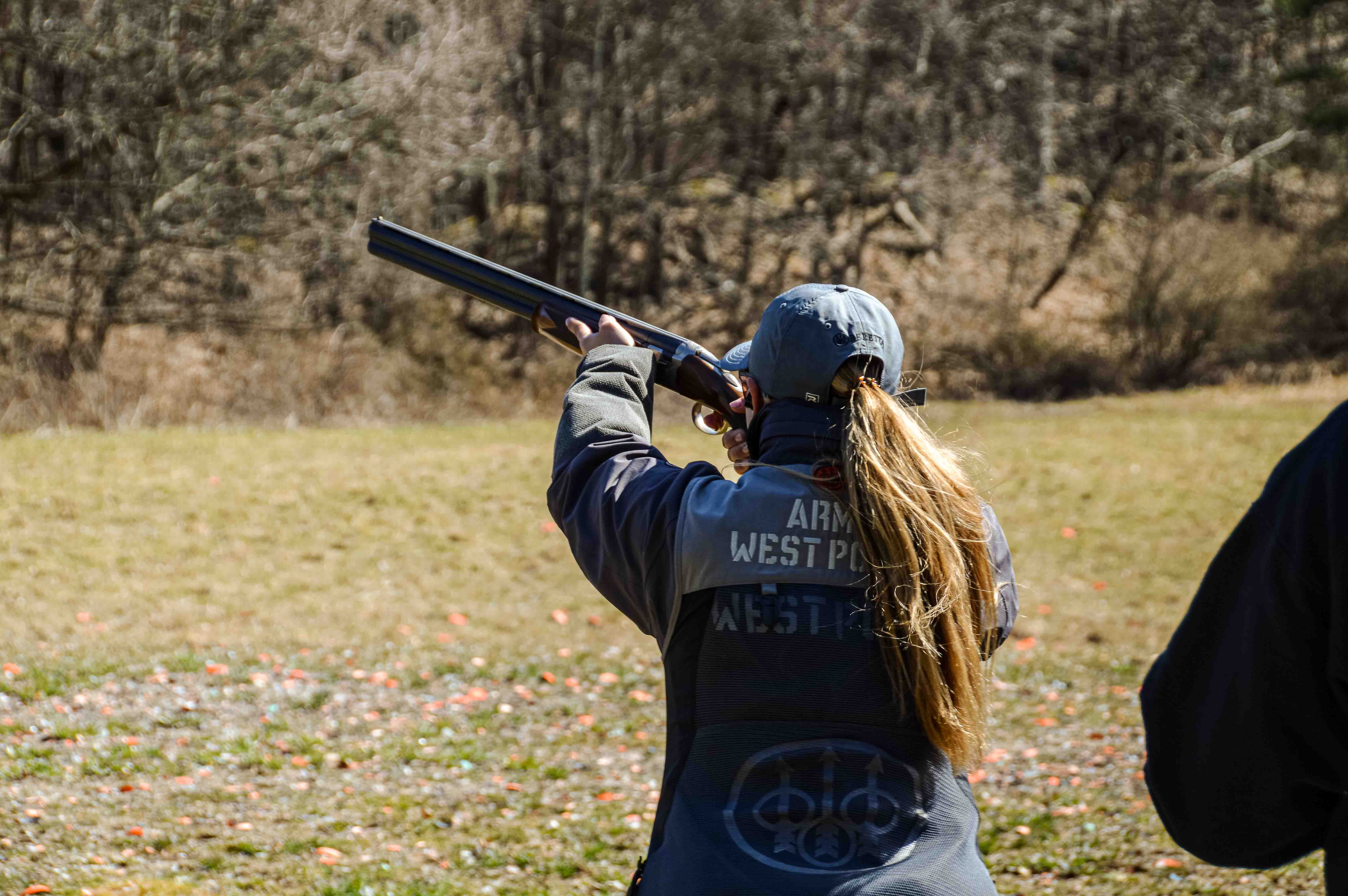The U.S. Military Academy Skeet & Trap Team proved that if there were Commander in Chief’s Trophy for shotgun sports, it would be safely secured at West Point’s Range 10 after a dominating its sister academies (Air Force, Navy, Coast Guard, Merchant Marines) on March 26th at Clove Spring Range in New Jersey. This year’s matchup, hosted by the Merchant Marine Academy, was the first time all five federal service academies have met to compete against one another. 