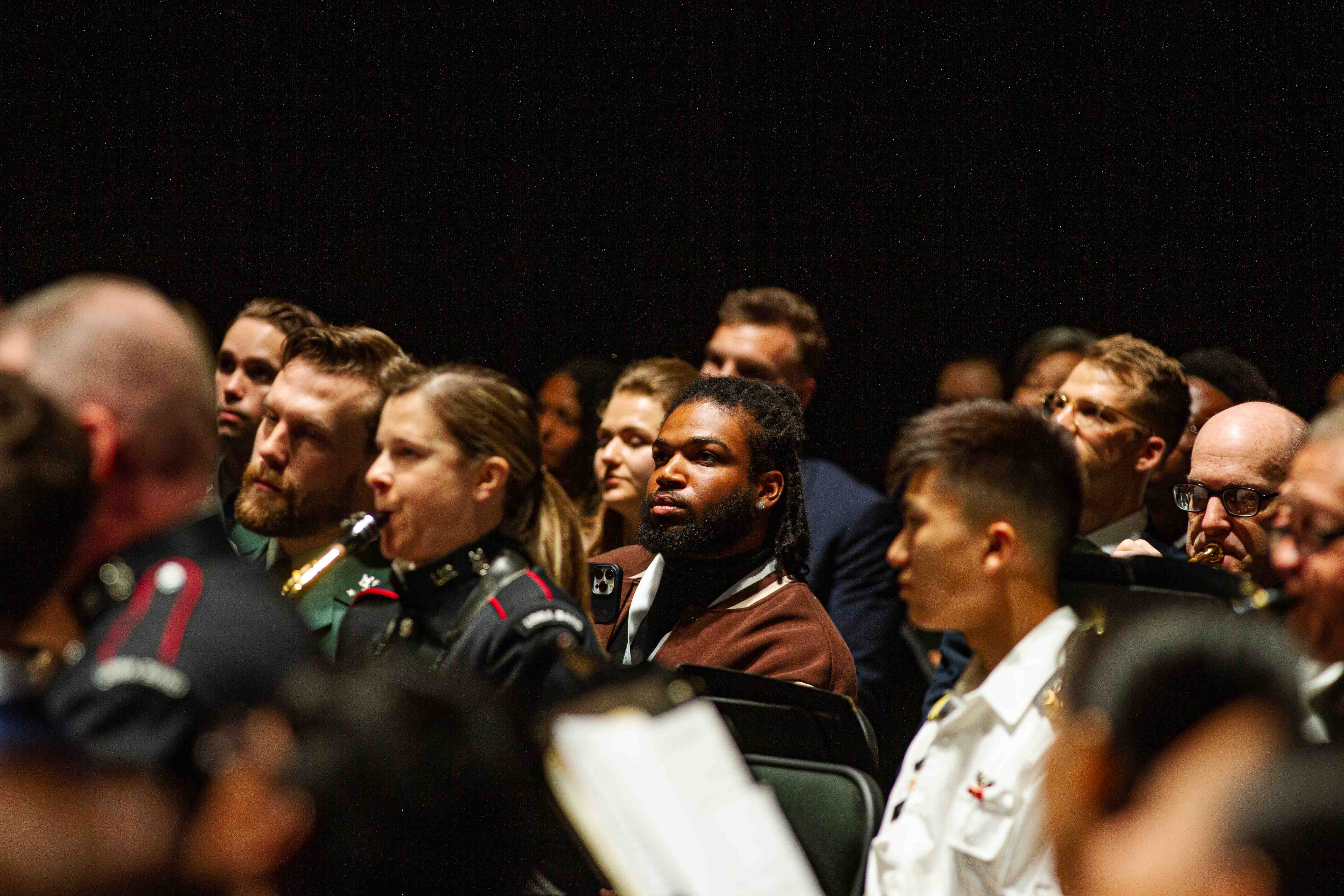 With the theme focused on 'influence without authority,' this year's McDonald Conference for Leaders of Character welcomed a large contingent of leaders from other industries and nations to share with cadets, midshipmen and college students their perspectives on leading with character from March 30-April 2 at the U.S. Military Academy.  Photo by Jorge Garcia/ USMA PAO