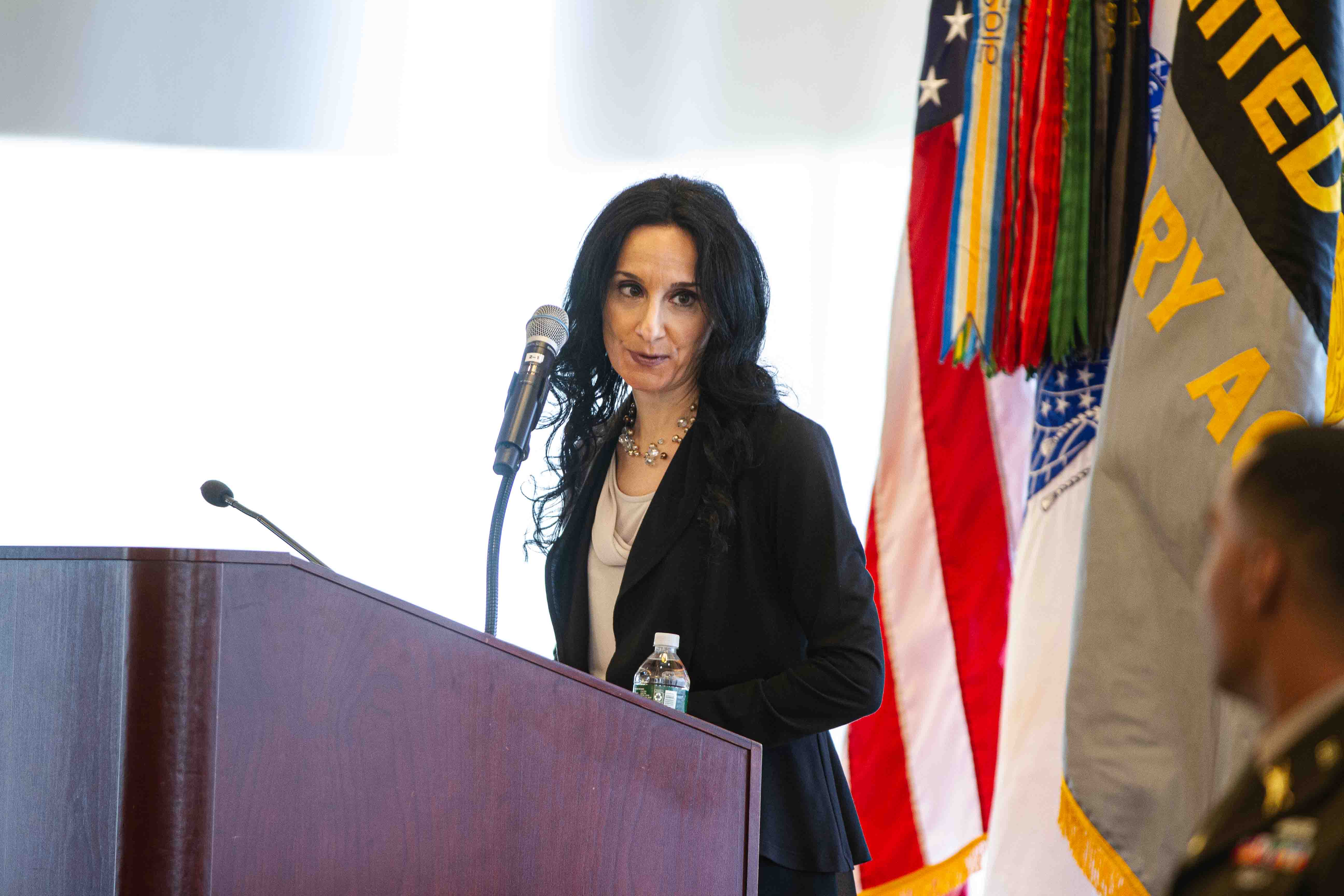 The U.S. Military Academy celebrated the efforts of the 18th Eisenhower Leader Development Program cohort at the Haig Room in Jefferson Hall as 17 officers received their diplomas, marking the successful completion of the ELDP Masters of Arts Program, where they completed their Master's Degree in Social-Organizational Psychology (Leader Development) from Teachers College, Columbia University on May 19. Photo by Jorge Garcia/ USMA PAO.