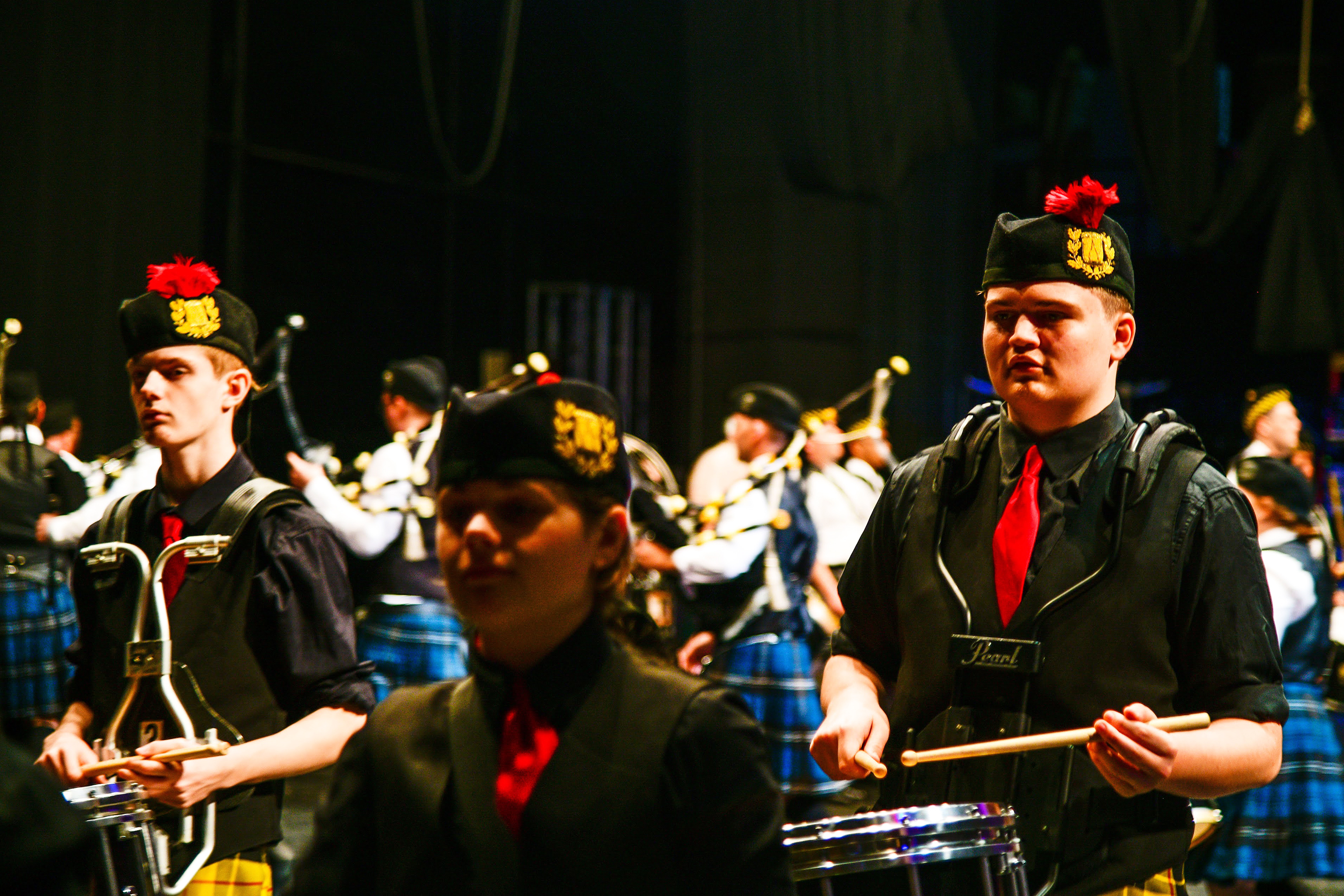 The U.S. Corps of Cadets Pipes and Drums (PIPD) hosted the 38th edition of the West Point Tattoo on April 23 at Eisenhower Hall. The USCC PIPD and several visiting bands participated in military musical performances, pipes and drums and Celtic dancing. The bands and dancers who performed were the U.S. Military Academy Field Music Group “The Hellcats,” West Milford High School Band, Gates Keystone Police Pipes and Drums, New Jersey State Police Pipes and Drums, Police Emerald Society of Westchester Pipes and