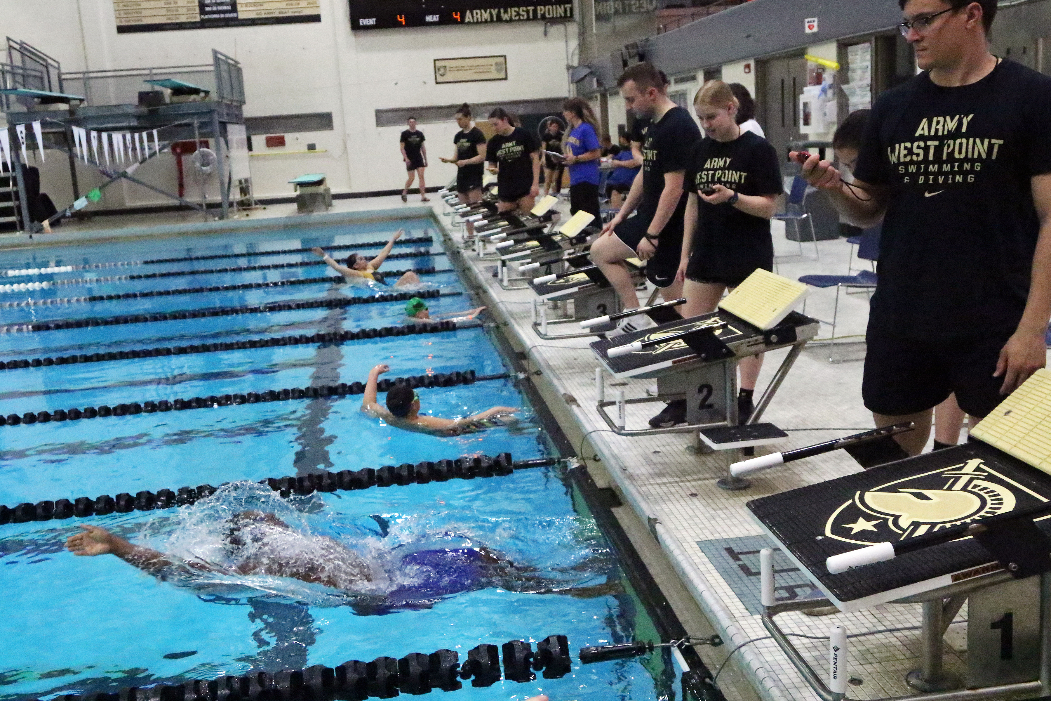 The U.S. Military Academy hosted the 48th annual Hudson Valley Special Olympics (HVSO) Spring Games April 22 at West Point. Approximately 600 athletes from the Hudson Valley, New York City, Long Island and the Capital Region of Albany participated in the annual competition for those with physical or intellectual disabilities to perform athletic feats and enjoy themselves in a safe and welcoming environment. About 500-600 cadets volunteered to help the athletes throughout the day. While the games took place 