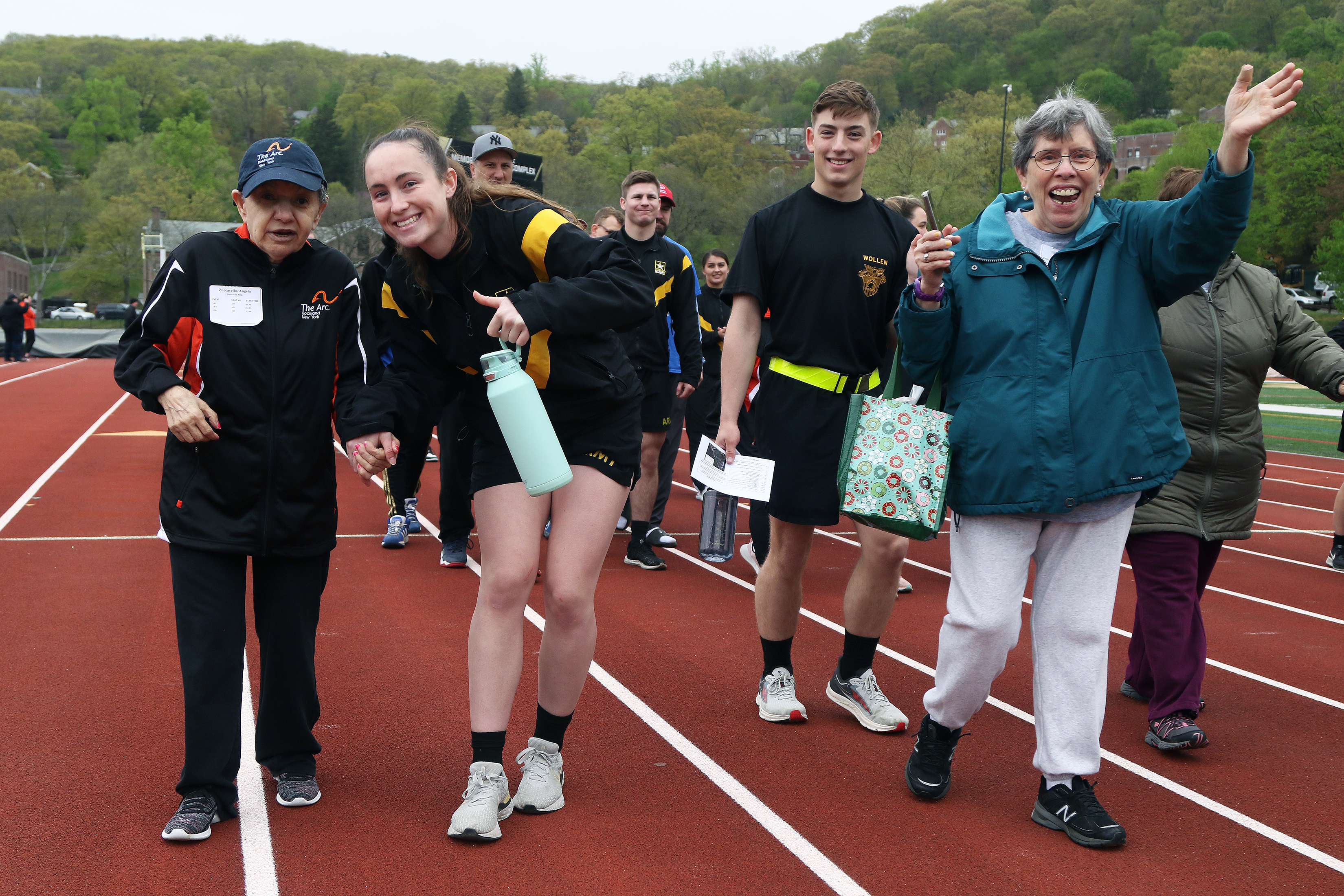 The U.S. Military Academy hosted the 48th annual Hudson Valley Special Olympics (HVSO) Spring Games April 22 at West Point. Approximately 600 athletes from the Hudson Valley, New York City, Long Island and the Capital Region of Albany participated in the annual competition for those with physical or intellectual disabilities to perform athletic feats and enjoy themselves in a safe and welcoming environment. About 500-600 cadets volunteered to help the athletes throughout the day. While the games took place 