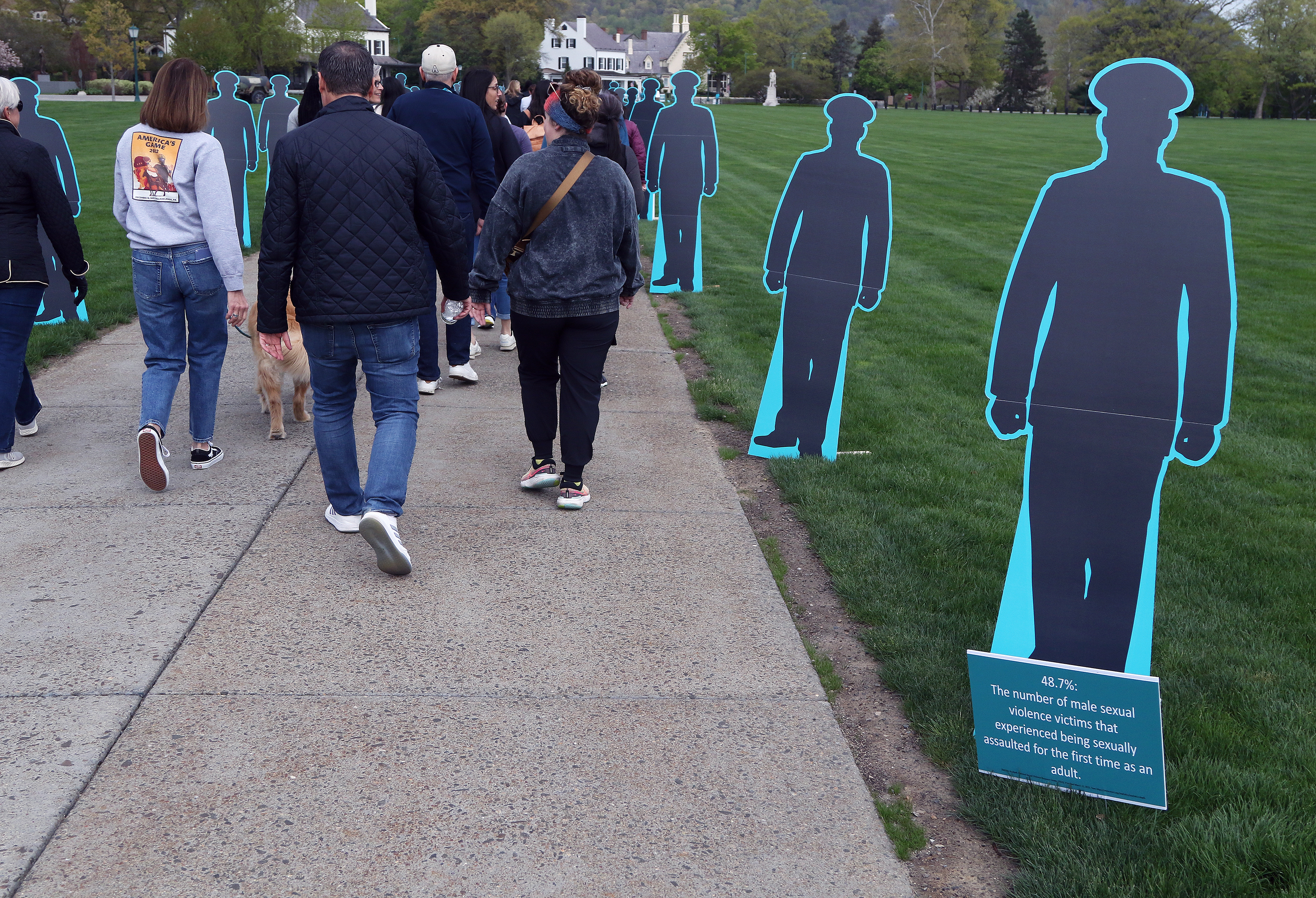 The U.S. Military Academy observed Sexual Assault Awareness and Prevention Month (SAAPM) on April 26. April is recognized as SAAPM, and this year the Army’s theme for its campaign is “Intervene. We Are a Team: There is US in TrUSt. Can They Trust in You?” Each year, West Point dedicates a day in April to SAAPM with the “Walk-A-Mile” event to help bring light to reducing sexual harassment and sexual assault numbers by reminding the community that it is prevalent and something to take seriously to prevent. 