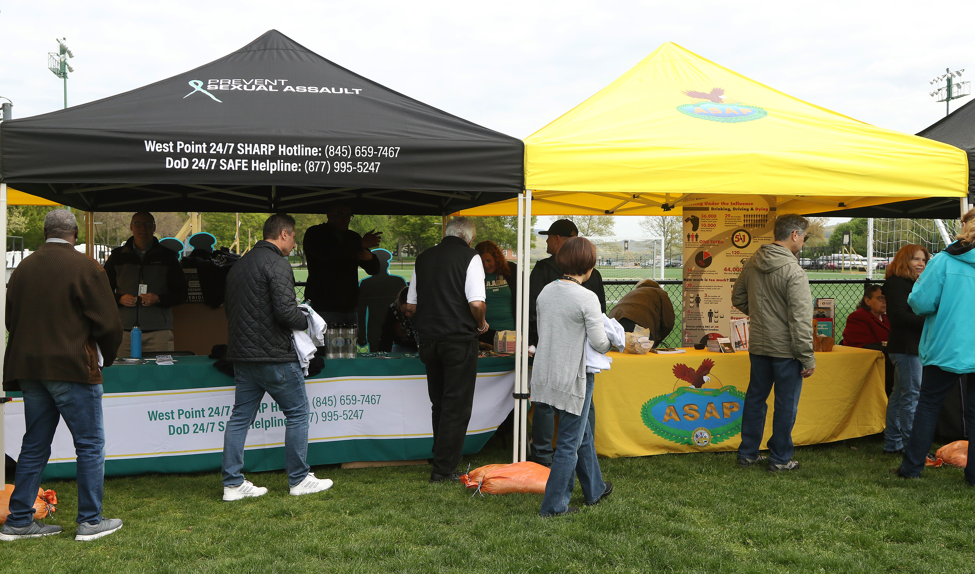 The U.S. Military Academy observed Sexual Assault Awareness and Prevention Month (SAAPM) on April 26. April is recognized as SAAPM, and this year the Army’s theme for its campaign is “Intervene. We Are a Team: There is US in TrUSt. Can They Trust in You?” Each year, West Point dedicates a day in April to SAAPM with the “Walk-A-Mile” event to help bring light to reducing sexual harassment and sexual assault numbers by reminding the community that it is prevalent and something to take seriously to prevent. 