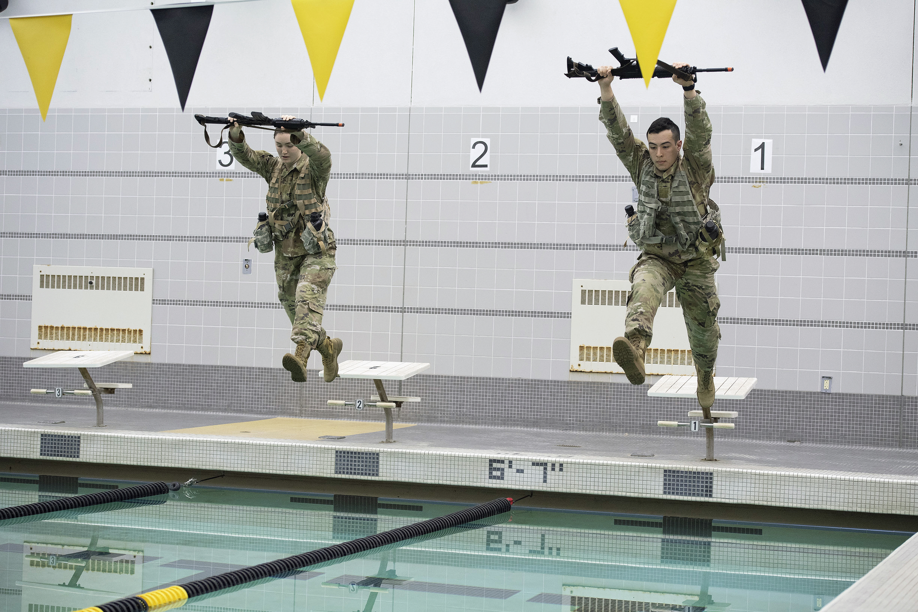 The U.S. Military Academy hosted the 62nd annual Conference of Service Academy Superintendents (COSAS) from April 2-5 to enable constructive collaboration and shared understanding of operational and strategic challenges common to the five service academy programs. Leadership from the U.S. Naval Academy, U.S. Air Force Academy, U.S. Coast Guard Academy and the U.S. Merchant Marine Academy attended the four-day COSAS event at West Point.   (Photo by John Pellino/USMA PAO)