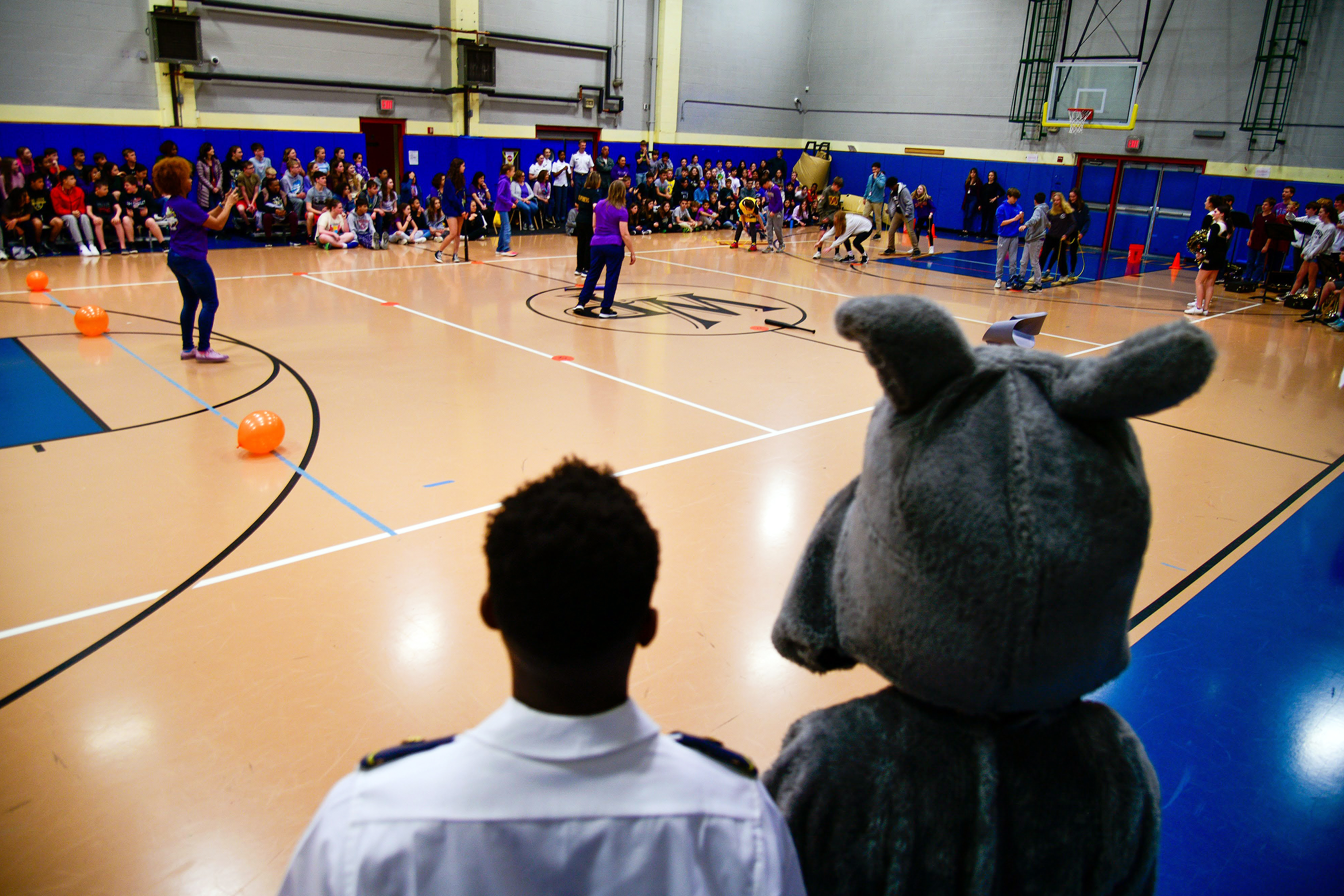 The West Point Middle School's military and military-connected scholars celebrated the Month of the Military Child on April 19 at the Middle School and Teen Program Center at West Point.   (Photo by Sgt. 1st Class Luisito Brooks/USMA PAO)