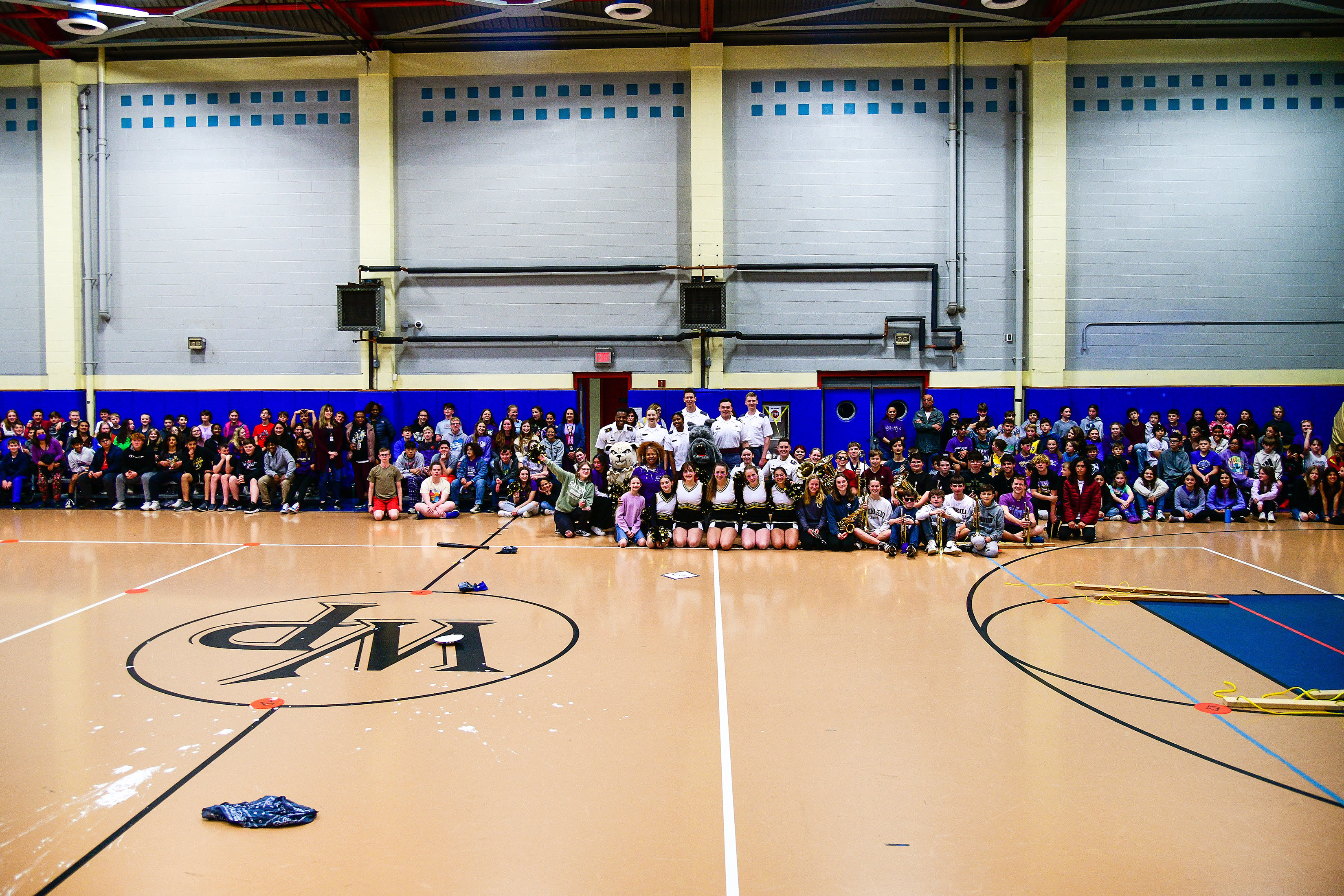 The West Point Middle School's military and military-connected scholars celebrated the Month of the Military Child on April 19 at the Middle School and Teen Program Center at West Point.   (Photo by Sgt. 1st Class Luisito Brooks/USMA PAO)