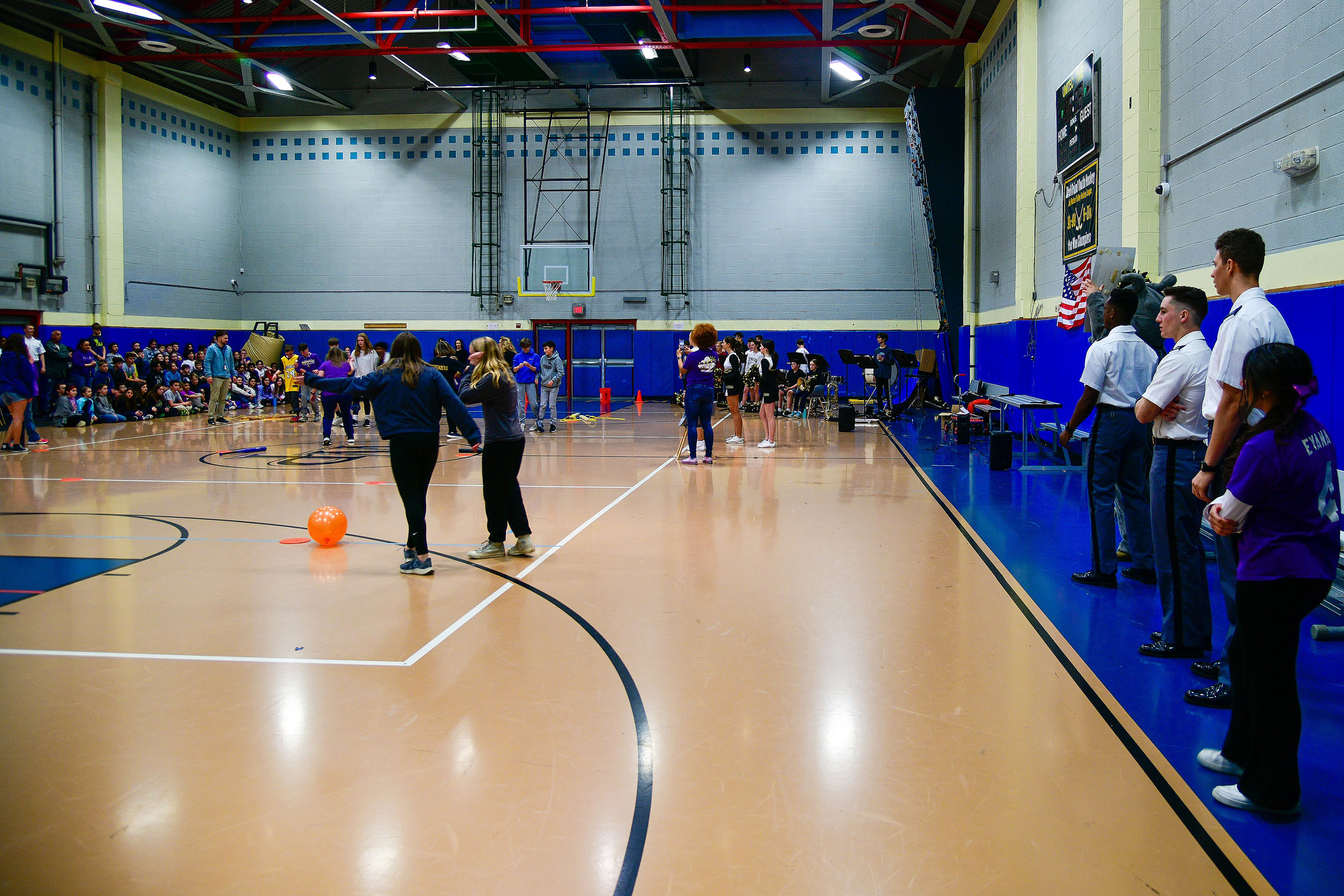 The West Point Middle School's military and military-connected scholars celebrated the Month of the Military Child on April 19 at the Middle School and Teen Program Center at West Point.   (Photo by Sgt. 1st Class Luisito Brooks/USMA PAO)