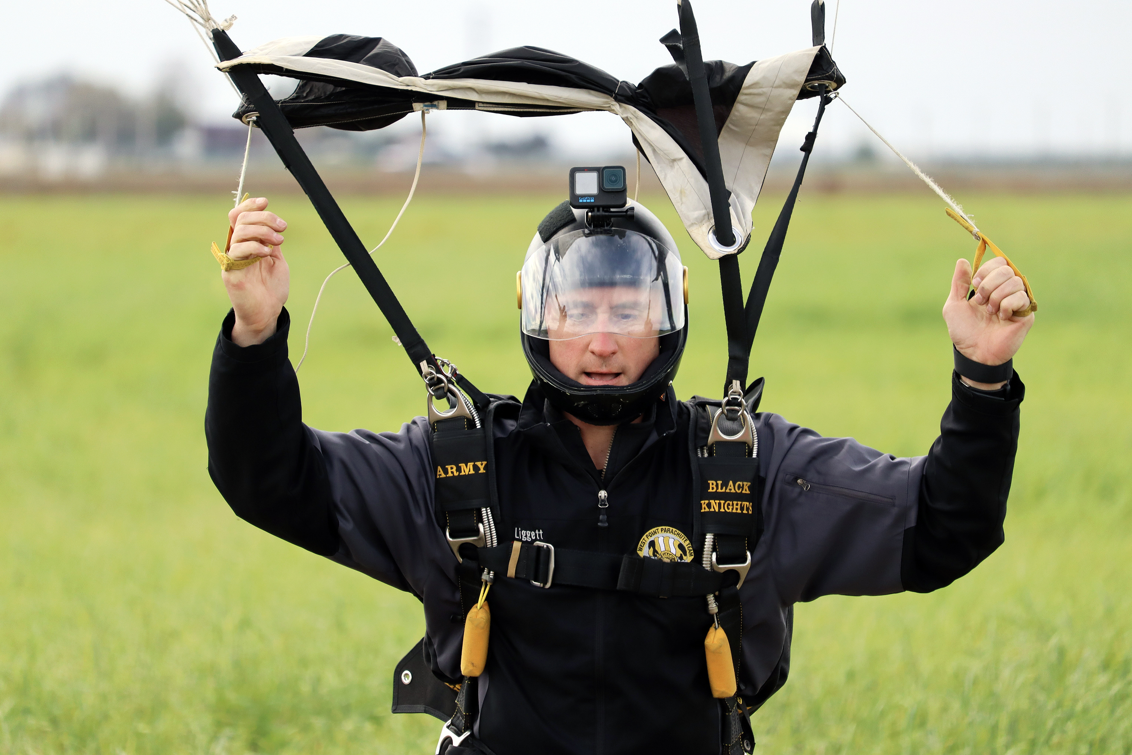 For the first time since 2019, the U.S. Military Academy will host the Inter-Service Academy Parachute Competition on April 14 from 4-6 p.m. and on April 15 from 9-6 p.m. at the U.S. Military Academy parade field. Watch cadets and midshipmen jump out of Lakota helicopters and soar through the air high above The Plain. USMA, the U.S. Naval Academy and the U.S. Air Force Academy parachute teams will face each other in the skies to compete in sport accuracy, four-way formations and six-way formations out of