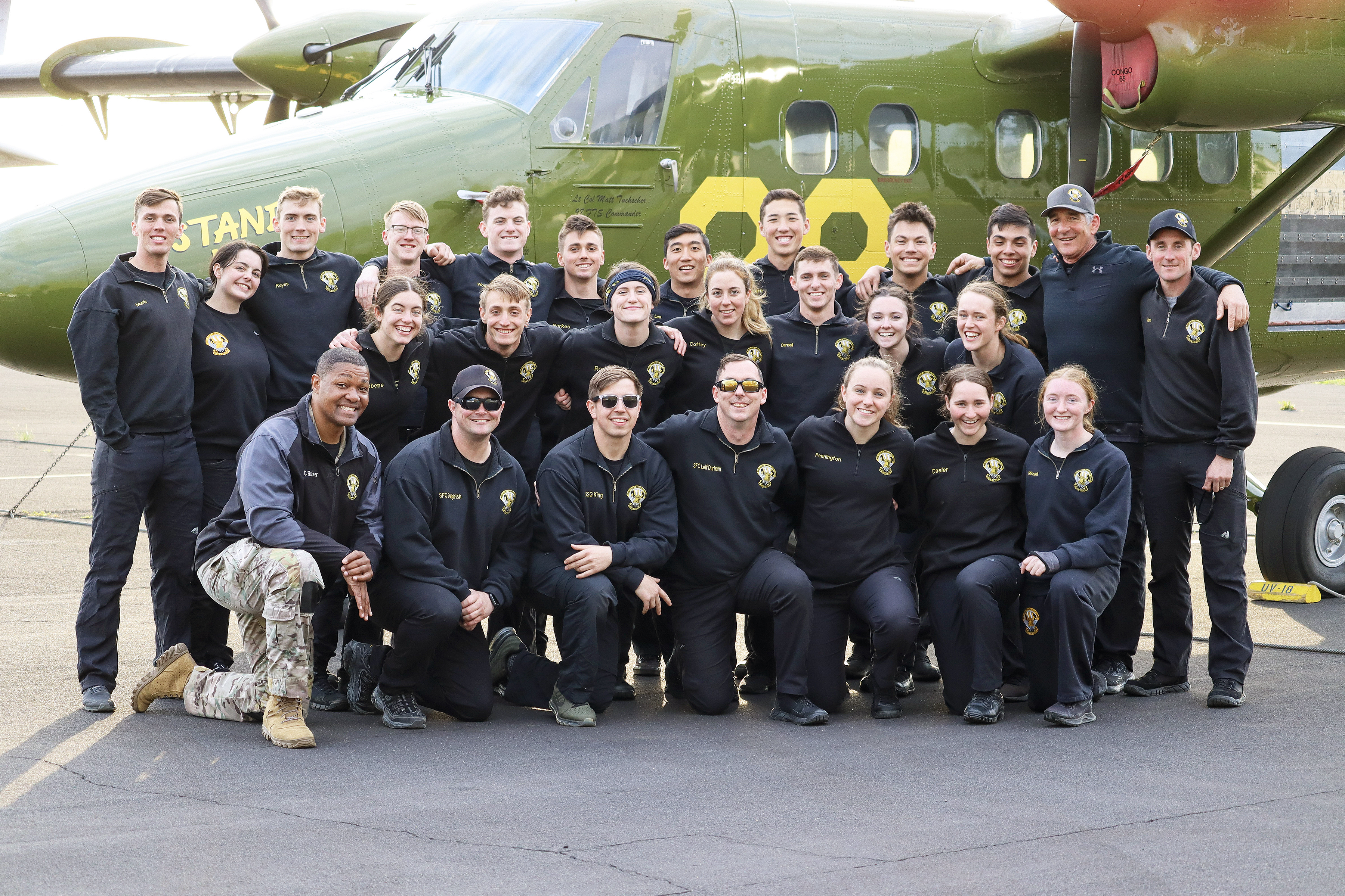 For the first time since 2019, the U.S. Military Academy will host the Inter-Service Academy Parachute Competition on April 14 from 4-6 p.m. and on April 15 from 9-6 p.m. at the U.S. Military Academy parade field. Watch cadets and midshipmen jump out of Lakota helicopters and soar through the air high above The Plain. USMA, the U.S. Naval Academy and the U.S. Air Force Academy parachute teams will face each other in the skies to compete in sport accuracy, four-way formations and six-way formations out of 