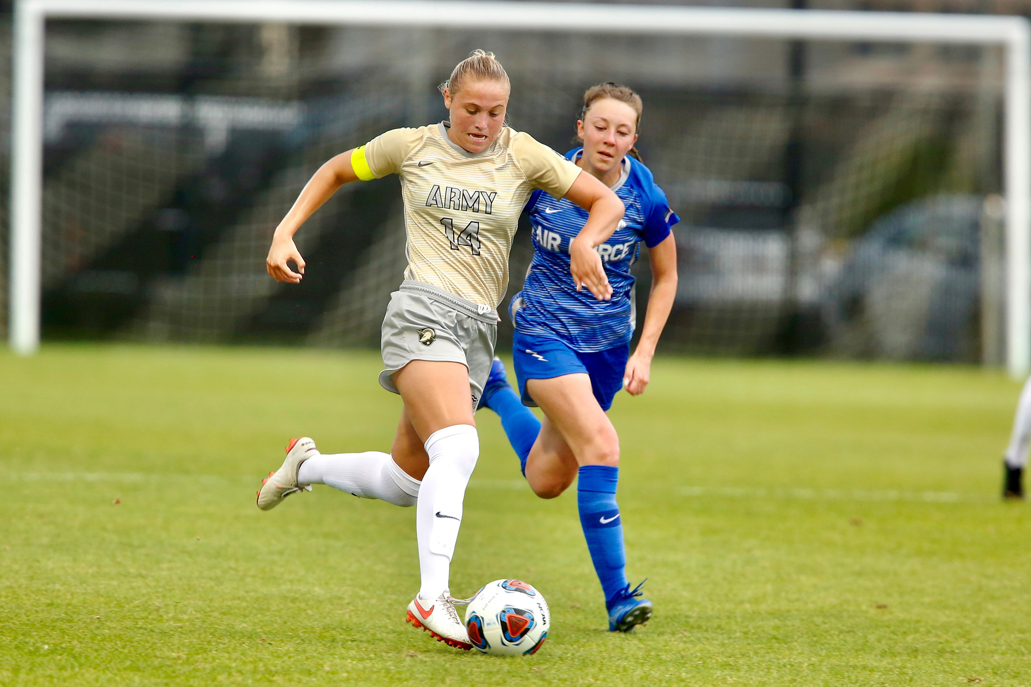 Lauren Drysdale, a 2023 U.S. Military Academy graduate and member of the Army West Point women’s soccer program, has been selected as the Patriot League nominee for the NCAA Woman of the Year.  Drysdale is among the 62 Division I nominees on the ballot for the NCAA Woman of the Year, a program established in 1991. The nominees are selected based on four pillars: academics, athletics, service and leadership. Drysdale was chosen through a vote by the Patriot League Senior Woman Administrators (SWA).   (Photo 