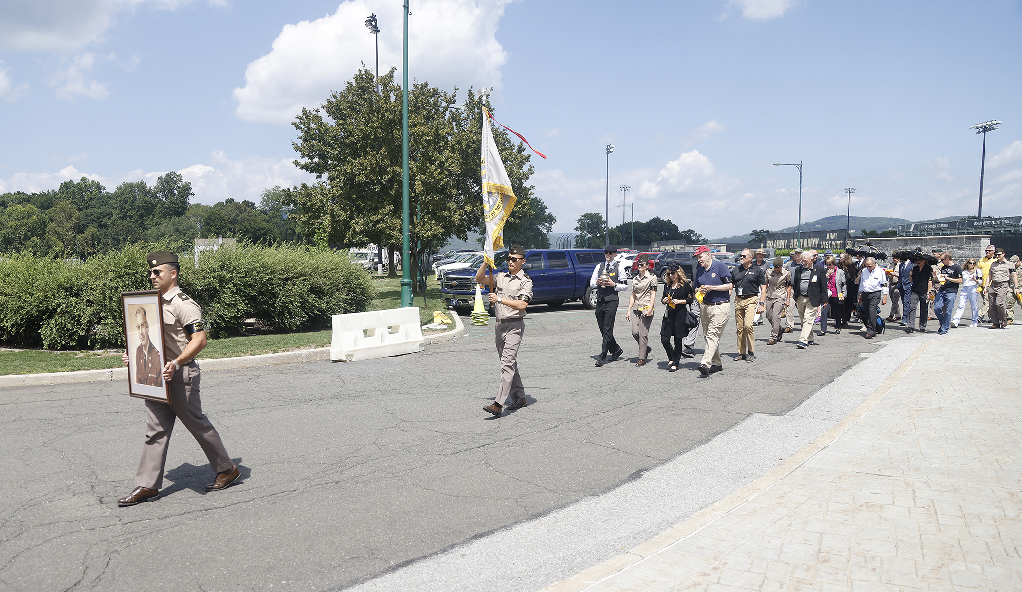 As the new academic year begins this week at the U.S. Military Academy, the Department of Social Sciences (SOSH) is quickly assimilating to its new office space in Mahan Hall after spending the past 34 years in Lincoln Hall. To commemorate the moment, SOSH celebrated its past, present and future with a part solemn and part jovial event titled, “Farewell to Lincoln Hall” on Aug. 11 at West Point to mark its history at Lincoln Hall and to hail the “Lincoln Brigade’s” new four floors worth of space in Mahan Ha