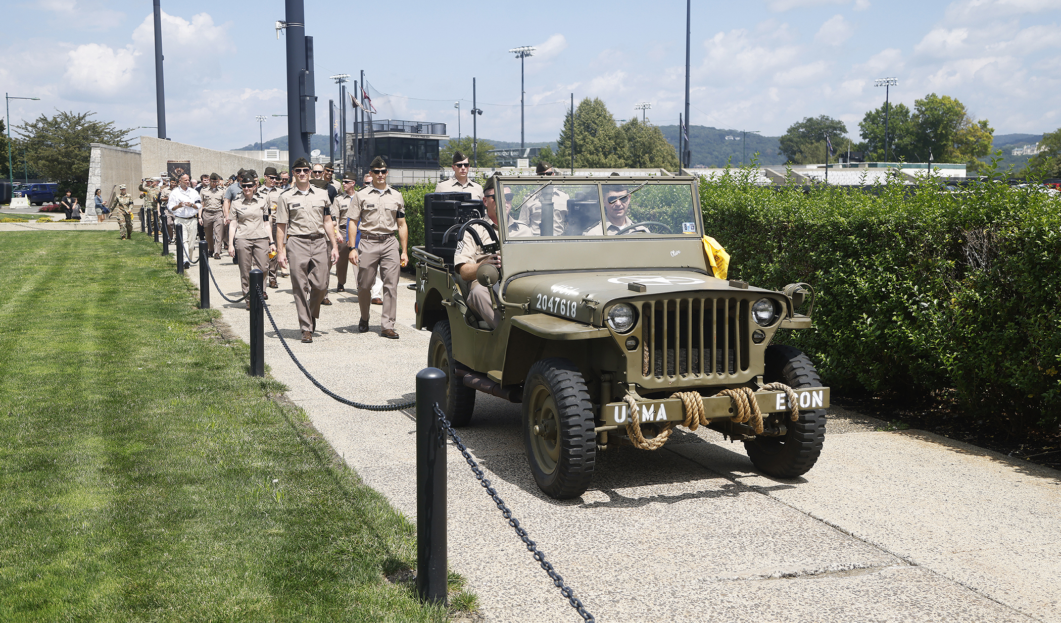As the new academic year begins this week at the U.S. Military Academy, the Department of Social Sciences (SOSH) is quickly assimilating to its new office space in Mahan Hall after spending the past 34 years in Lincoln Hall. To commemorate the moment, SOSH celebrated its past, present and future with a part solemn and part jovial event titled, “Farewell to Lincoln Hall” on Aug. 11 at West Point to mark its history at Lincoln Hall and to hail the “Lincoln Brigade’s” new four floors worth of space in Mahan Ha