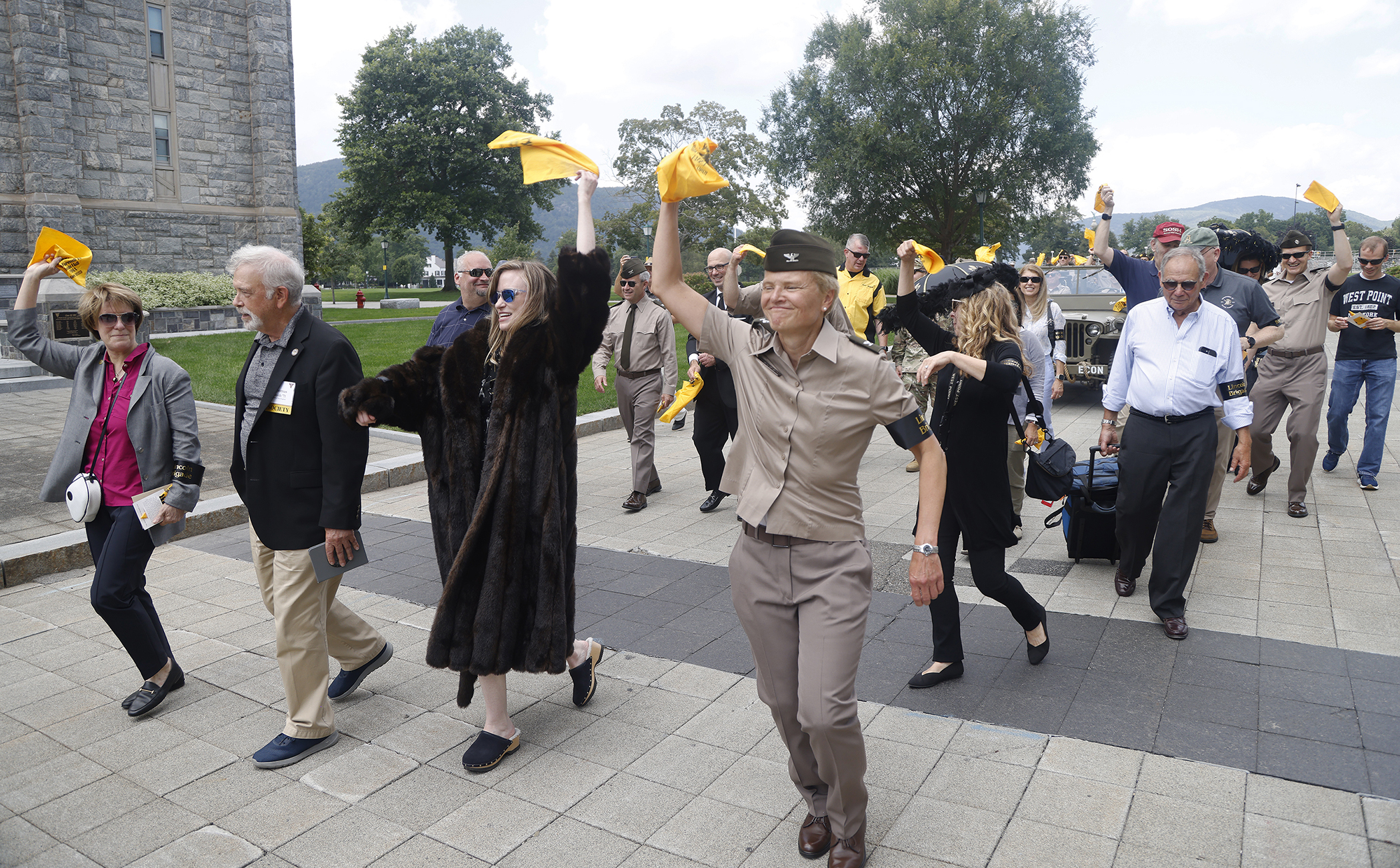 As the new academic year begins this week at the U.S. Military Academy, the Department of Social Sciences (SOSH) is quickly assimilating to its new office space in Mahan Hall after spending the past 34 years in Lincoln Hall. To commemorate the moment, SOSH celebrated its past, present and future with a part solemn and part jovial event titled, “Farewell to Lincoln Hall” on Aug. 11 at West Point to mark its history at Lincoln Hall and to hail the “Lincoln Brigade’s” new four floors worth of space in Mahan Ha