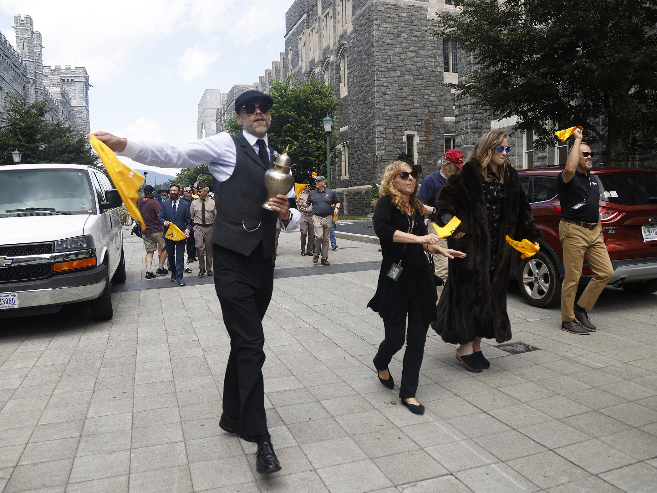 As the new academic year begins this week at the U.S. Military Academy, the Department of Social Sciences (SOSH) is quickly assimilating to its new office space in Mahan Hall after spending the past 34 years in Lincoln Hall. To commemorate the moment, SOSH celebrated its past, present and future with a part solemn and part jovial event titled, “Farewell to Lincoln Hall” on Aug. 11 at West Point to mark its history at Lincoln Hall and to hail the “Lincoln Brigade’s” new four floors worth of space in Mahan Ha