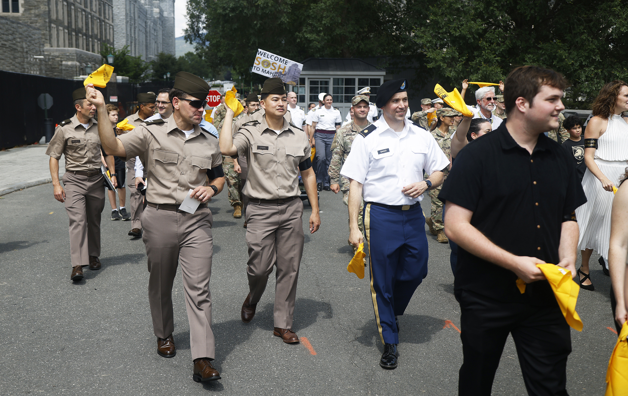 As the new academic year begins this week at the U.S. Military Academy, the Department of Social Sciences (SOSH) is quickly assimilating to its new office space in Mahan Hall after spending the past 34 years in Lincoln Hall. To commemorate the moment, SOSH celebrated its past, present and future with a part solemn and part jovial event titled, “Farewell to Lincoln Hall” on Aug. 11 at West Point to mark its history at Lincoln Hall and to hail the “Lincoln Brigade’s” new four floors worth of space in Mahan Ha