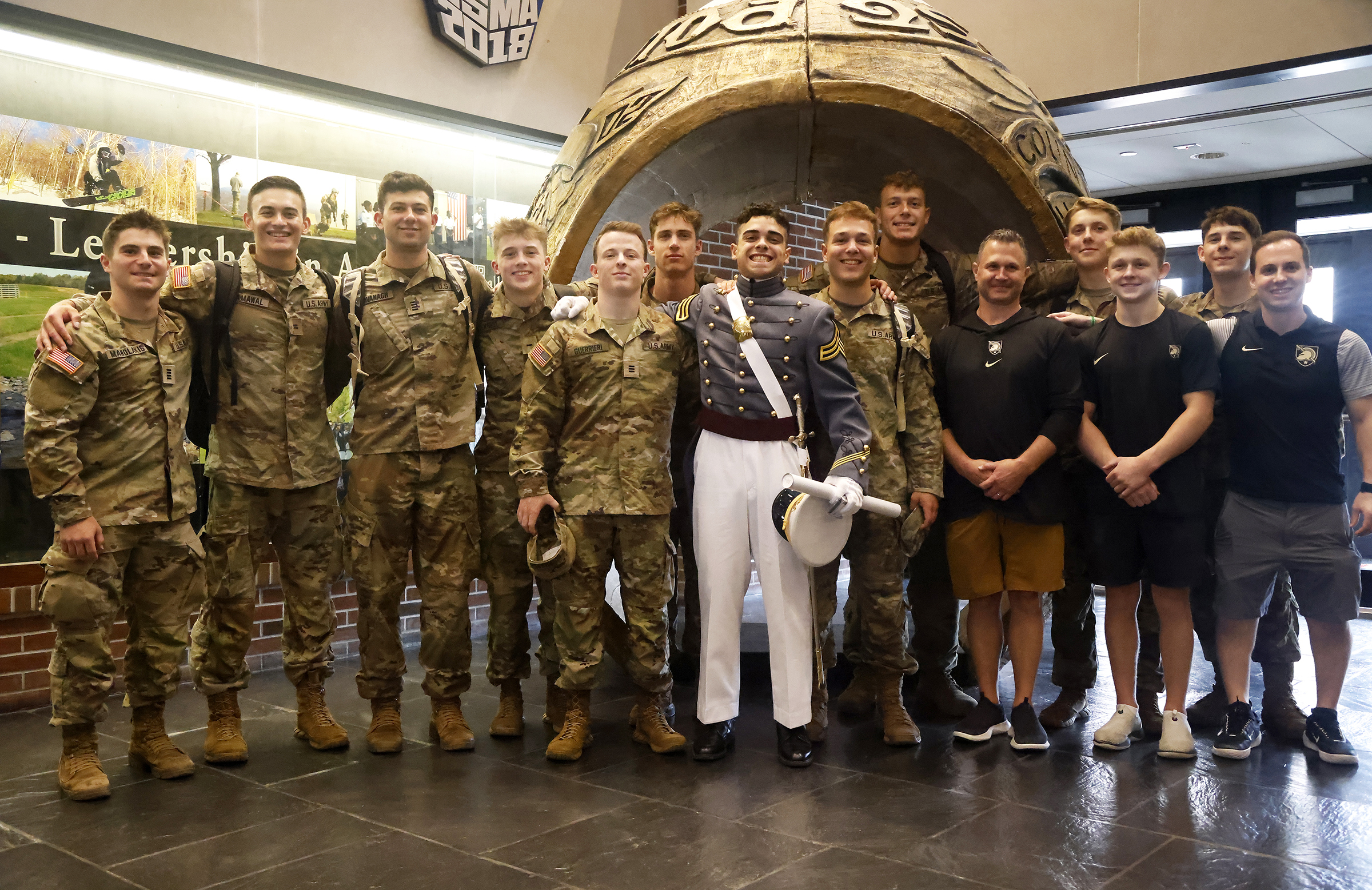 The U.S. Military Academy held an August Graduation and Commissioning Ceremony for seven members of the Class of 2023 at Crest Hall Aug. 3. USMA Superintendent Lt. Gen. Steven W. Gilland was the commencement speaker as Class of 2023 Cadets Miguel Aquino III, Vaughn Campbell, Armando Flores IV, William Foran, Owen Grile, Luke Hester and Madeleine Wilkes all received their diplomas. They all commissioned as officers and received their second lieutenant bars expect one graduate due to injury. Members of the US