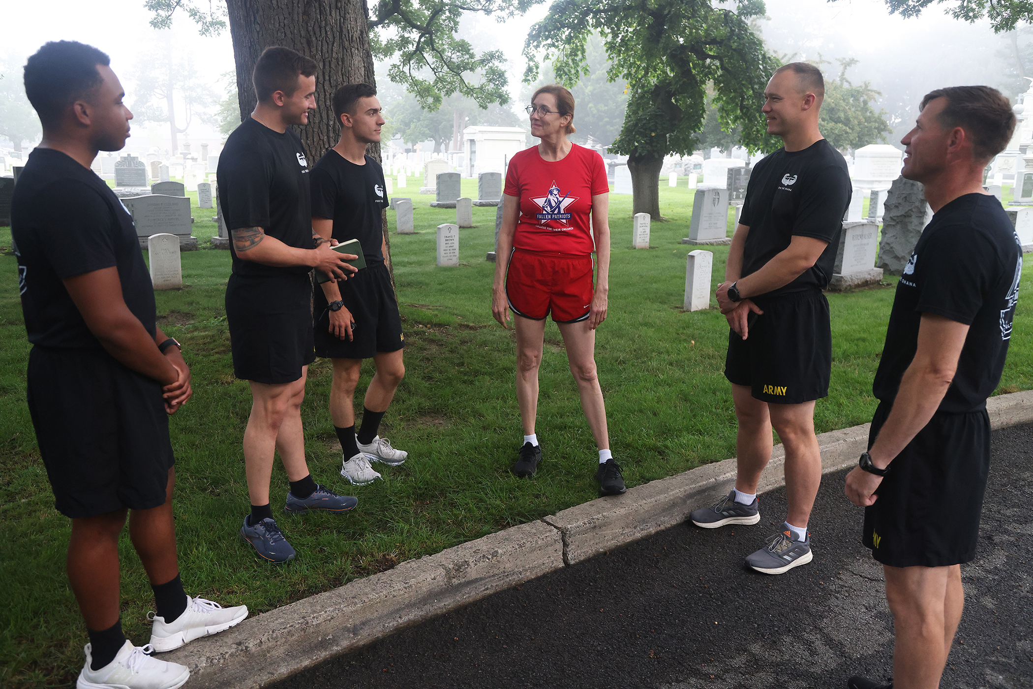 During this summer’s air assault detail, much like the other West Point summer details such as Cadet Field Training, it is named after a graduate who died in the recent era of the Global War on Terrorism. This year’s air assault detail is named Task Force McMahon after Class of 2025 Cadet Dennis Richard “Ricky” McMahon’s dad, Lt. Col. Michael Jerome McMahon, a 1985 U.S. Military Academy graduate, who died in a plane crash in Bamiyan, Afghanistan, in 2004.  McMahon, a Systems and Decision Sciences major, is 
