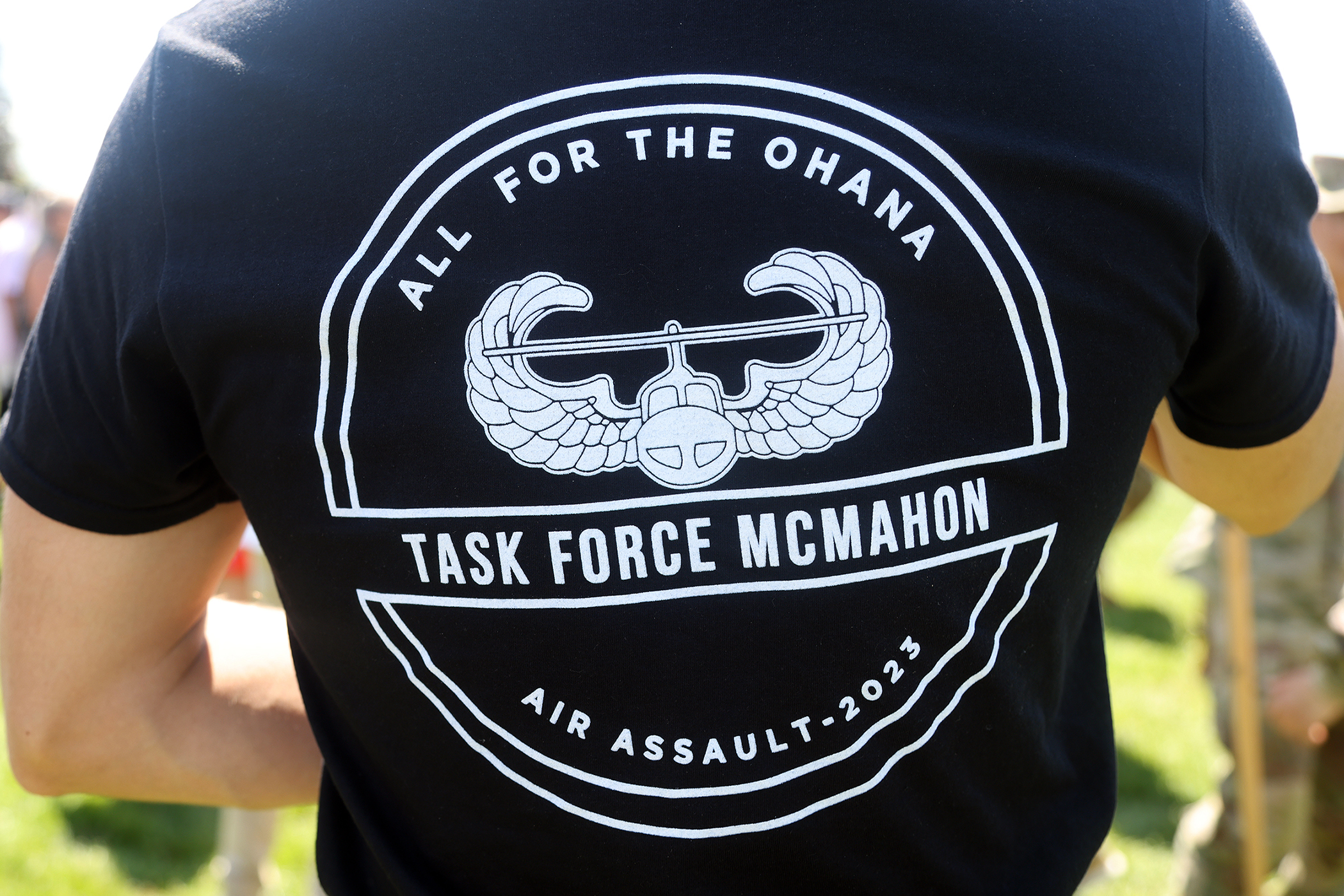 During this summer’s air assault detail, much like the other West Point summer details such as Cadet Field Training, it is named after a graduate who died in the recent era of the Global War on Terrorism. This year’s air assault detail is named Task Force McMahon after Class of 2025 Cadet Dennis Richard “Ricky” McMahon’s dad, Lt. Col. Michael Jerome McMahon, a 1985 U.S. Military Academy graduate, who died in a plane crash in Bamiyan, Afghanistan, in 2004.  McMahon, a Systems and Decision Sciences major, is 