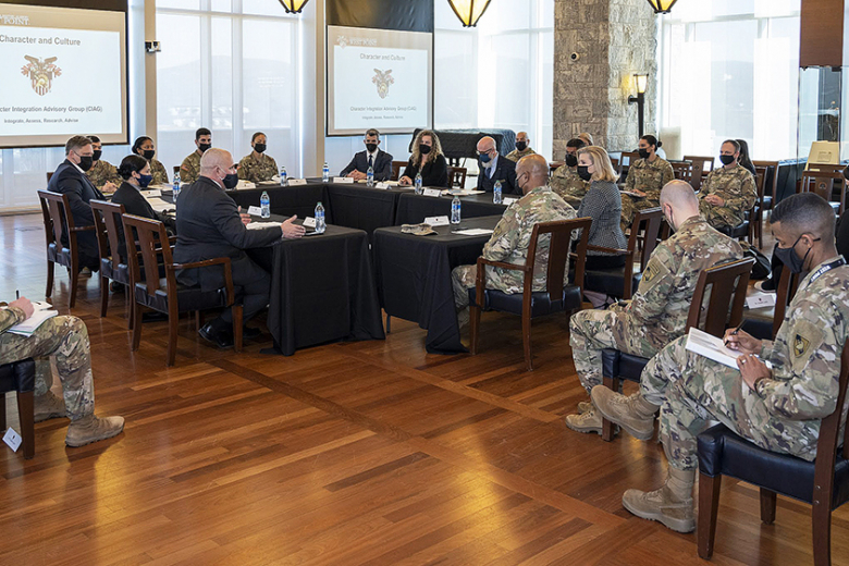 Christine Wormuth, the 25th U.S. Secretary of the Army, visited West Point, Feb. 9-10. Wormuth, met with West Point cadets and senior leaders during her visit. She toured many of the academic and sports facilities while learning more of the current state of affairs at the U.S. Military Academy. Photos by Chris Hennen/USMA PAO