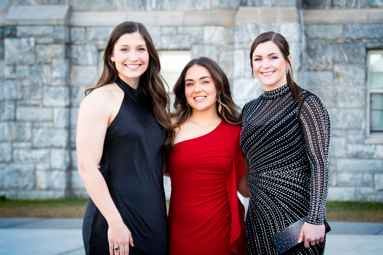 It is a rite of passage for Firsties to mark hitting their final 100 days at the U.S. Military Academy with a break to celebrate their exploits during 100th Night Weekend. The cadets of the Class of 2023 enjoyed their moment Saturday with the annual banquet and 100th Night Show. The evening’s guest speaker was retired Gen. Austin Scott Miller, a 1983 USMA graduate who last commanded all U.S. and NATO forces in Afghanistan in 2021 before his retirement.    (Photo by Elizabeth Woodruff/USMA PAO)