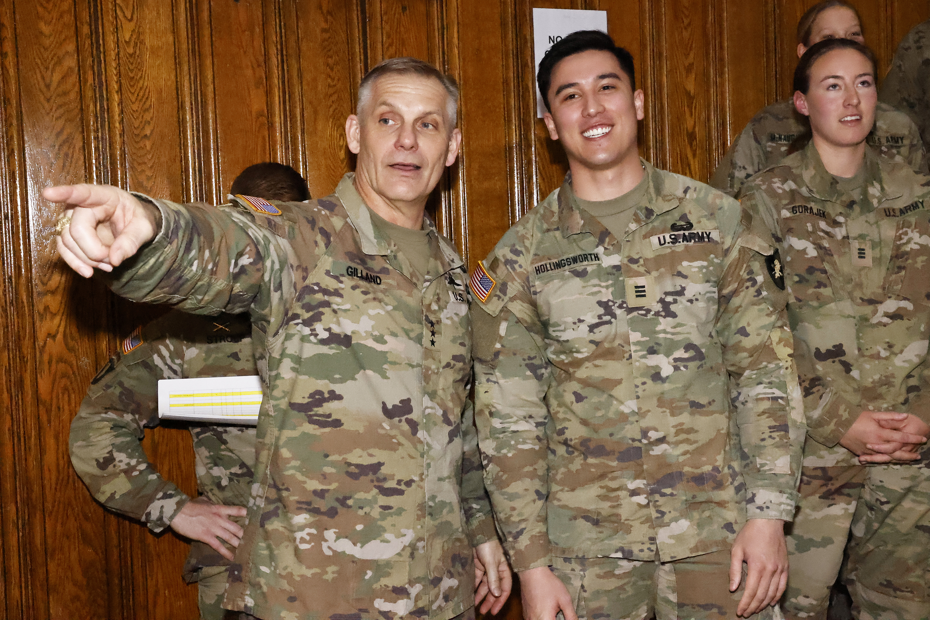 Cadets from the U.S. Military Academy Class of 2024 gathered at various locations to select their first Army duty station during the annual Post Night event on Feb. 28 at West Point.   Post Night is conducted using a draft-style process based on the Cadet Order of Merit list, allowing cadets to select their duty station based on where they rank from highest to lowest on the OML.   Leading up to Post Night, the Department of Military Instruction’s Accessions Division educates cadets about not just the availa