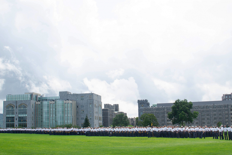 Approximately 1,225 new cadets enjoyed a day of rest and relaxation as staff, faculty, coaches and West Point community members gathered on The Plain to participate in the time-honored event, the New Cadet Visitation Day (Ice Cream Social), on Sunday at the U.S. Military Academy.