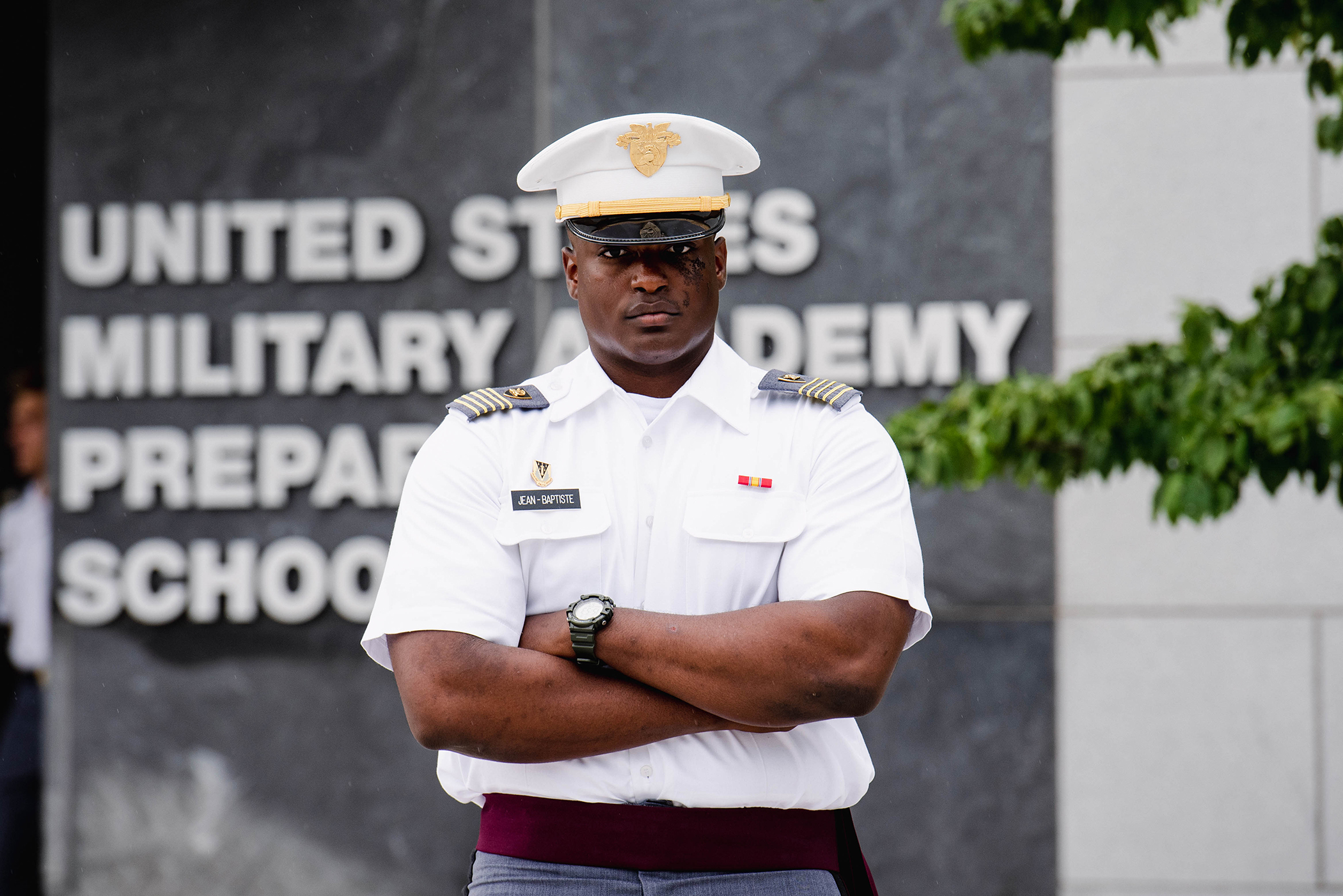 The U.S. Military Academy Preparatory School conducted Cadet Candidate Basic Training Reception Day on July 10 at USMAPS at West Point. Seventy-one cadet cadre will spend the next three weeks working with 237 cadet candidates on building their military skills before the academic year begins in August.      (Photo by Elizabeth Woodruff/USMA PAO)