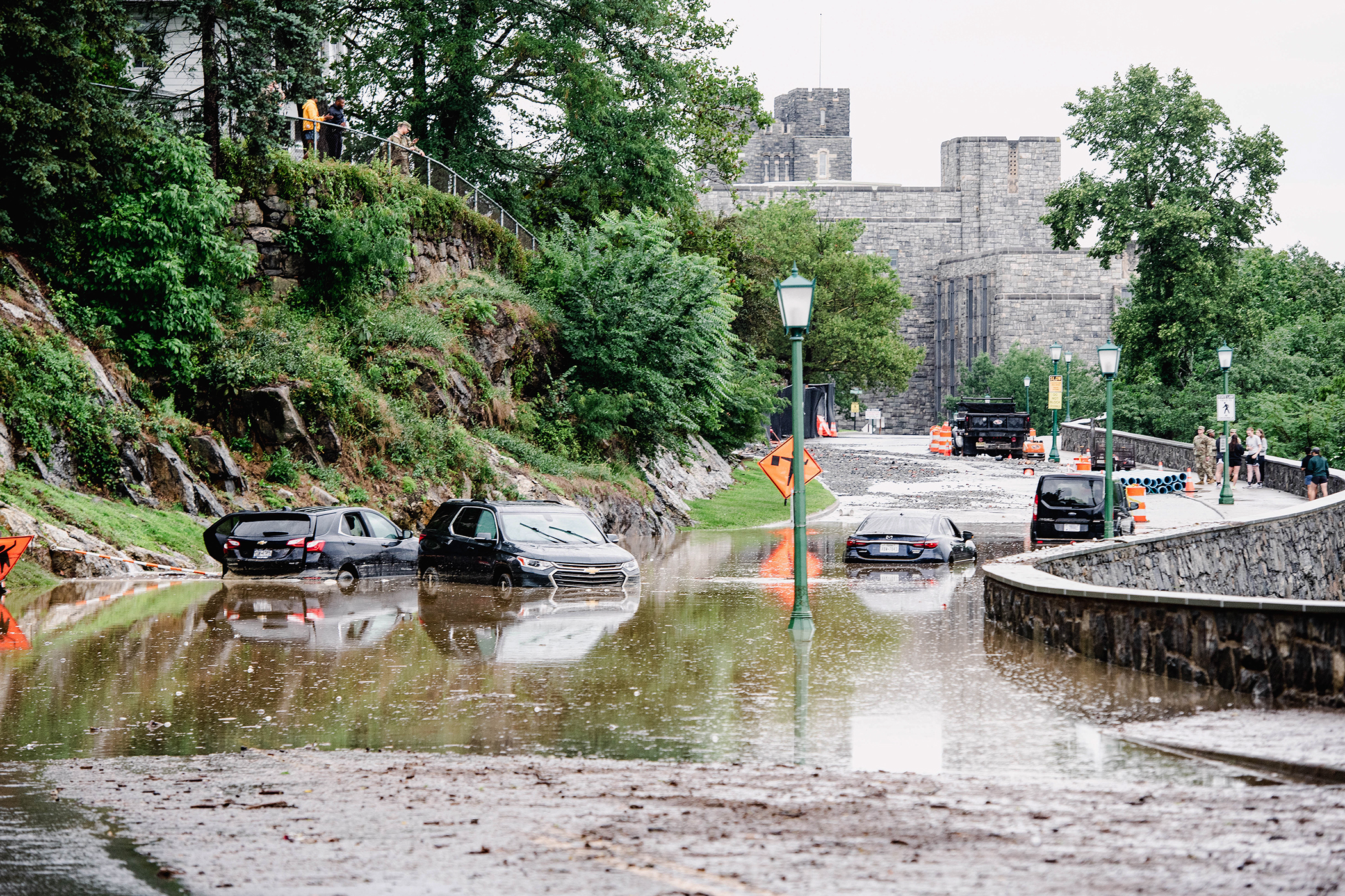 As the U.S. Military Academy at West Point returned to normal operations and the clean-up of the storm from July 9 continues, we remain a strong community working together to ensure that all staff, faculty, cadets and family members within the West Point community are safe.  West Point Fire Department and Emergency Services Division have been instrumental with their support.  Residents affected by flood damage are receiving relocation assistance. Cadet Basic Training for new cadets continues. An assessment 