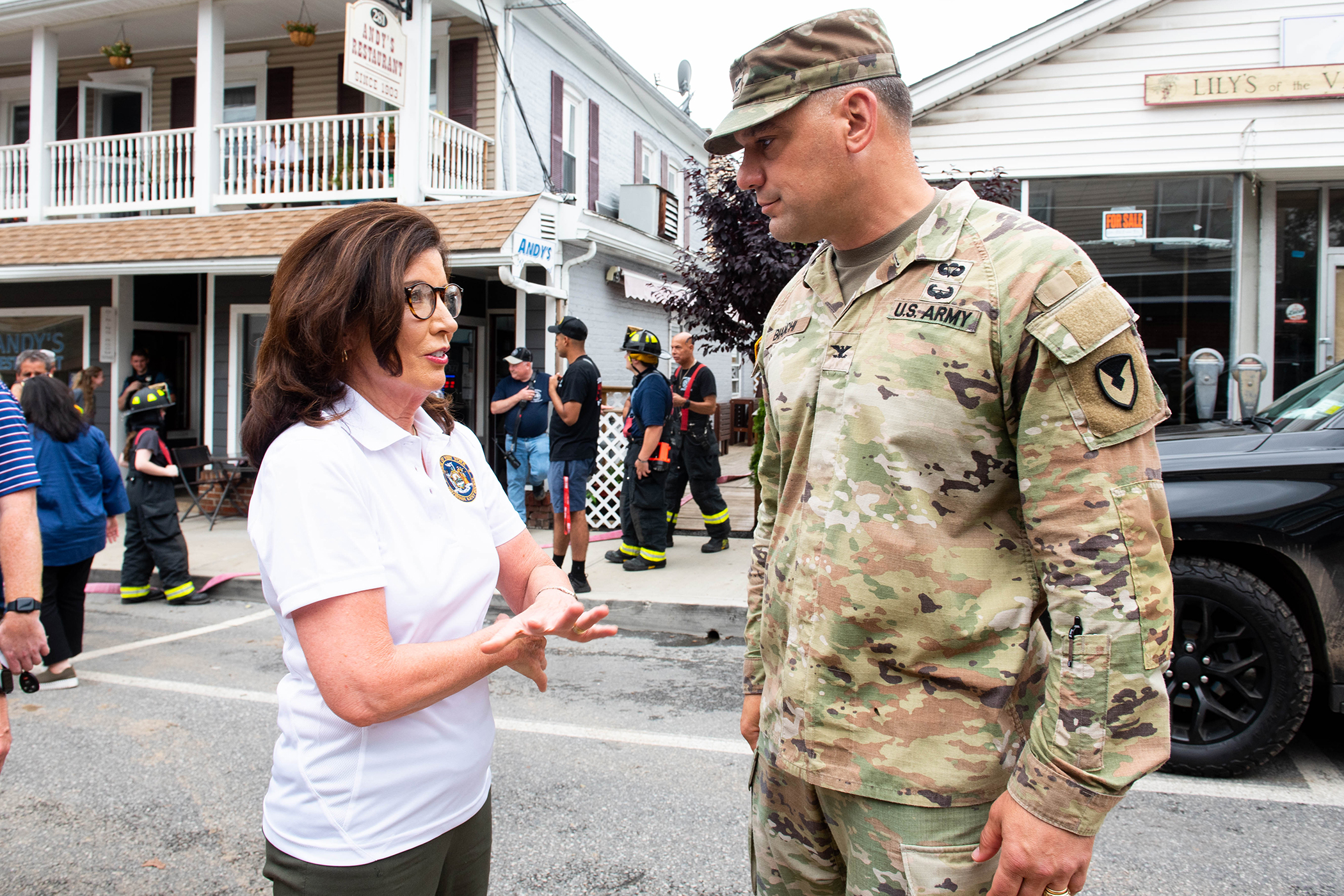 As the U.S. Military Academy at West Point returned to normal operations and the clean-up of the storm from July 9 continues, we remain a strong community working together to ensure that all staff, faculty, cadets and family members within the West Point community are safe.  West Point Fire Department and Emergency Services Division have been instrumental with their support.  Residents affected by flood damage are receiving relocation assistance. Cadet Basic Training for new cadets continues. An assessment 