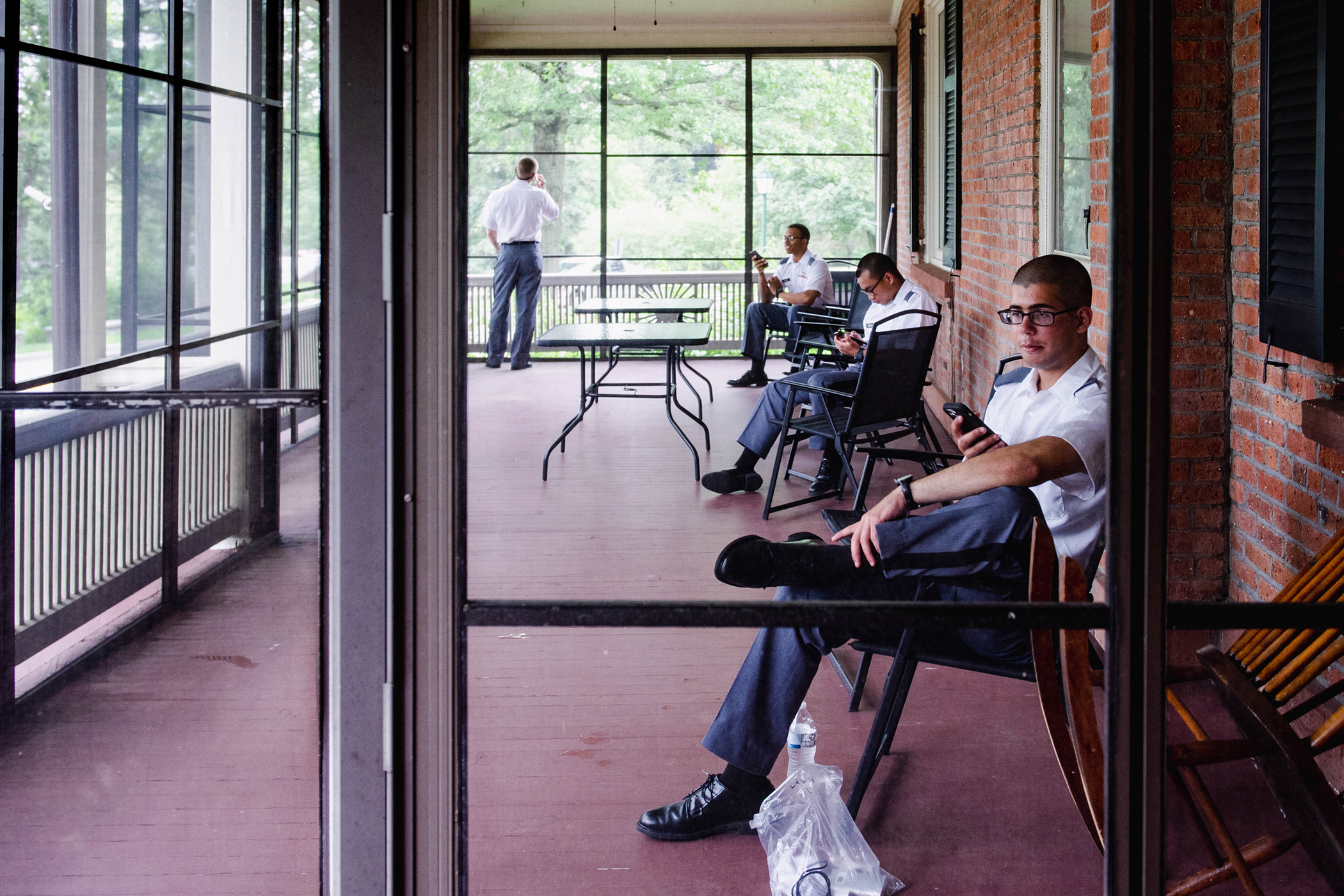 West Point families, faculty, coaches and staff hosted the Class of 2027 for New Cadet Visitation Day, also known as the “Ice Cream Social,” July 16 at the U.S. Military Academy. It was an opportunity for approximately 1,250 new cadets to learn more about their hosts, relax and reconnect with loved ones. (Photo by Elizabeth Woodruff/USMA PAO)