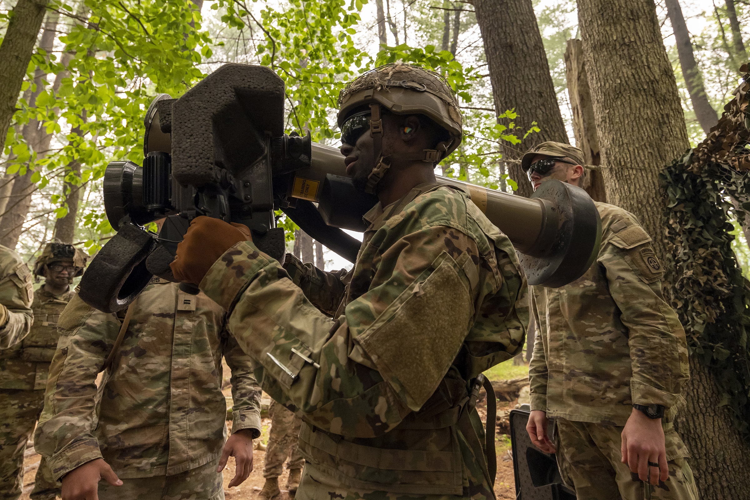 The Civilian-Military Experience (CivMX) was a three-day, two-night immersive Cadet Summer Training opportunity for 19 Army civilian staff, faculty and coaches from across the U.S. Military Academy from June 7-9 at Camp Buckner.  Led by instructors from the Simon Center for the Professional Military Ethic and Character Integration Advisory Group, participants lived under a regimen of military instruction and discipline with assigned leadership roles.  They participated in events such as the Leader Reaction 