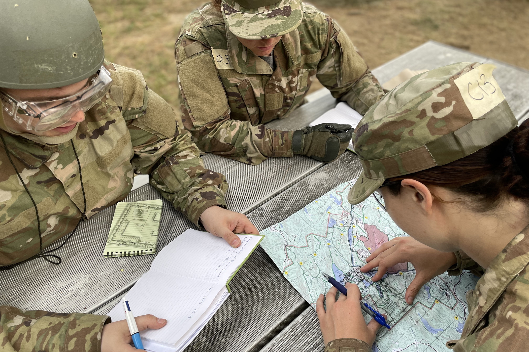 The Civilian-Military Experience (CivMX) was a three-day, two-night immersive Cadet Summer Training opportunity for 19 Army civilian staff, faculty and coaches from across the U.S. Military Academy from June 7-9 at Camp Buckner.  Led by instructors from the Simon Center for the Professional Military Ethic and Character Integration Advisory Group, participants lived under a regimen of military instruction and discipline with assigned leadership roles.  They participated in events such as the Leader Reaction 