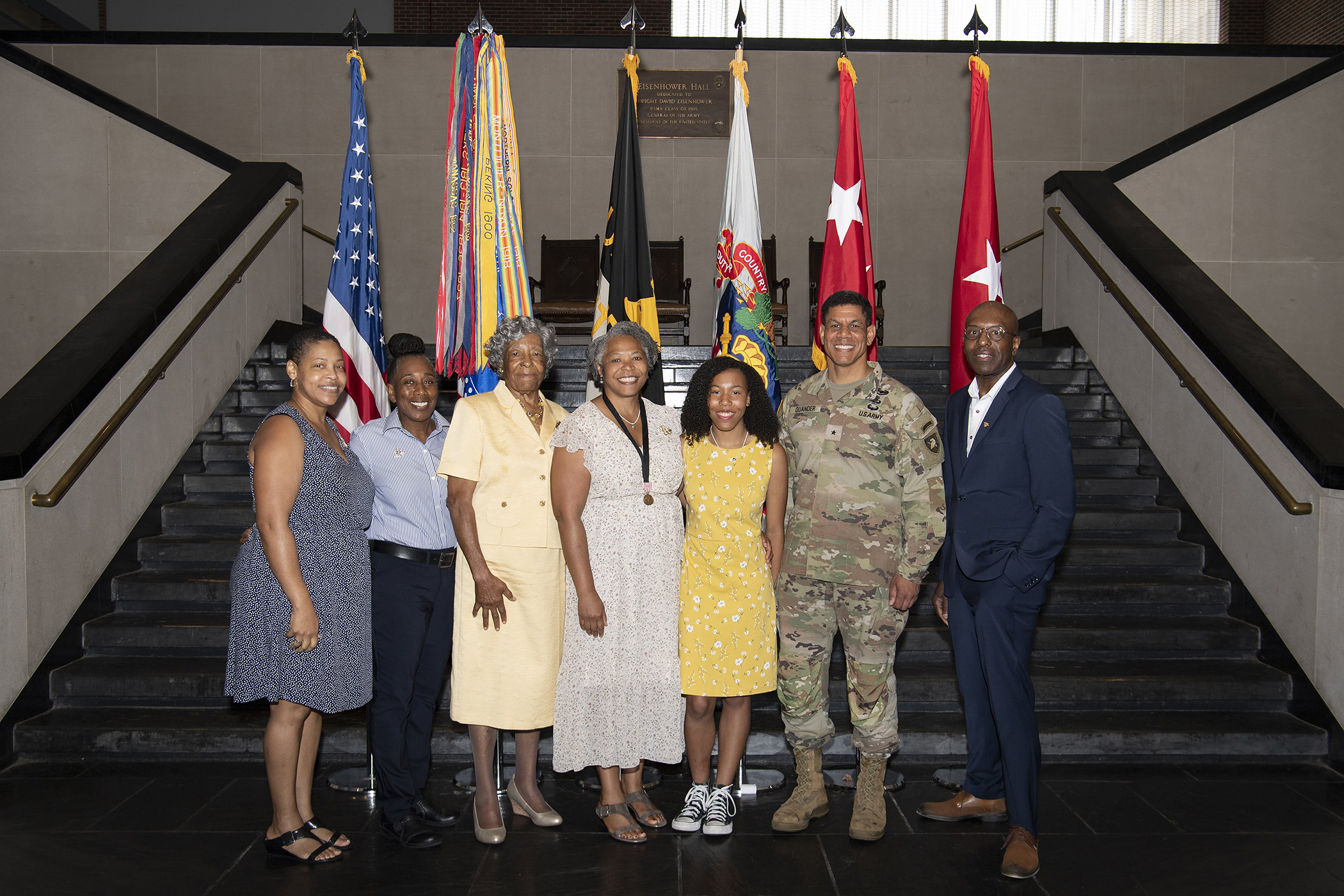 Brig. Gen. Lori L. Robinson assumed command as the 80th Commandant of Cadets at the U.S. Military Academy during the U.S. Corps of Cadets Change of Command Ceremony June 20 in Crest Hall.    (Photo by John Pellino/USMA PAO)