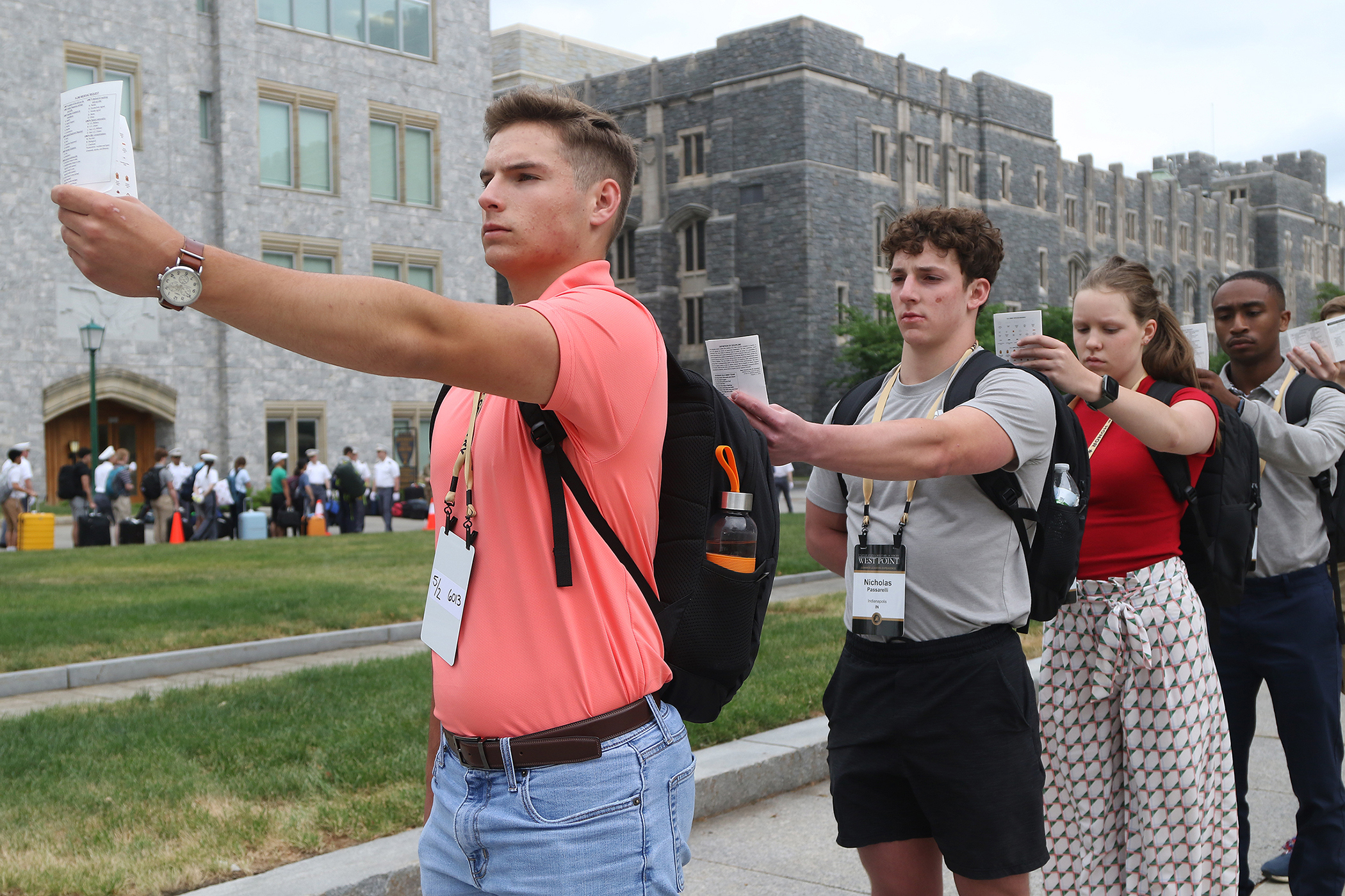 The West Point Summer Leaders Experience began June 3 for approximately 500 rising high school seniors. SLE is a weeklong program that immerses potential cadet candidates into the academic, military, physical training and social life of West Point cadets.