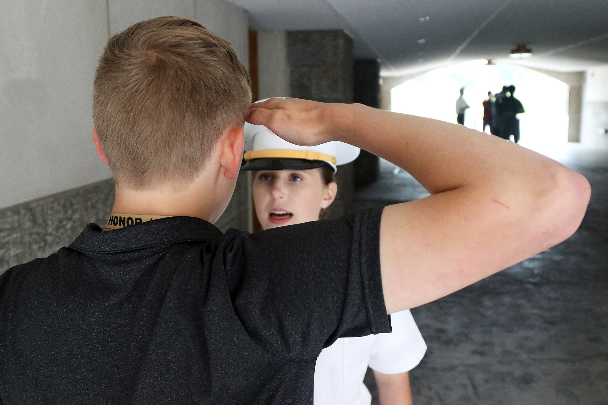 The West Point Summer Leaders Experience began June 3 for approximately 500 rising high school seniors. SLE is a weeklong program that immerses potential cadet candidates into the academic, military, physical training and social life of West Point cadets.   (Photo by Eric S. Bartelt/PV)
