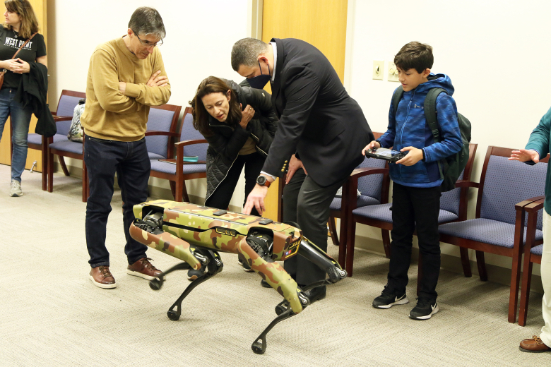 More than 1,200 cadets from the Class of 2026 had a chance to unwind from their daunting schedule and spend time with classmates, family and friends in a relaxed environment during Plebe-Parent Weekend March 3-4 at the U.S. Military Academy. About 2,000 parents, siblings and significant others traveled to the rockbound highland home of their plebes to get a sneak peek glimpse into their daily lives and enjoy a weekend of gatherings to celebrate their first big milestone within the 2022-23 academic year.