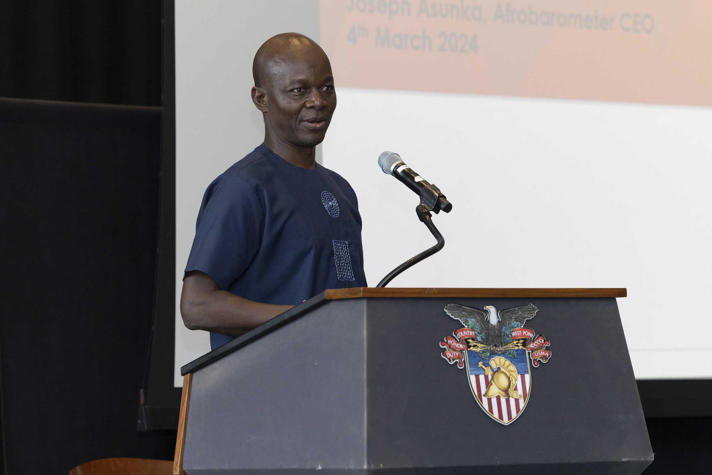 More than 100 cadets participated in the Student Workshop on Civil-Military Operations (CMO) on March 4 at the Riverside Cafe at Eisenhower Hall. The workshop was created as a venue for student development and learning within the realm of CMO. It is an opportunity yo bring together leading scholars and practitioners on the topics of CMO to debate and discuss recent developments that will contribute to the cadets expansive learning experience before becoming leaders of character. The workshop, sponsored by t