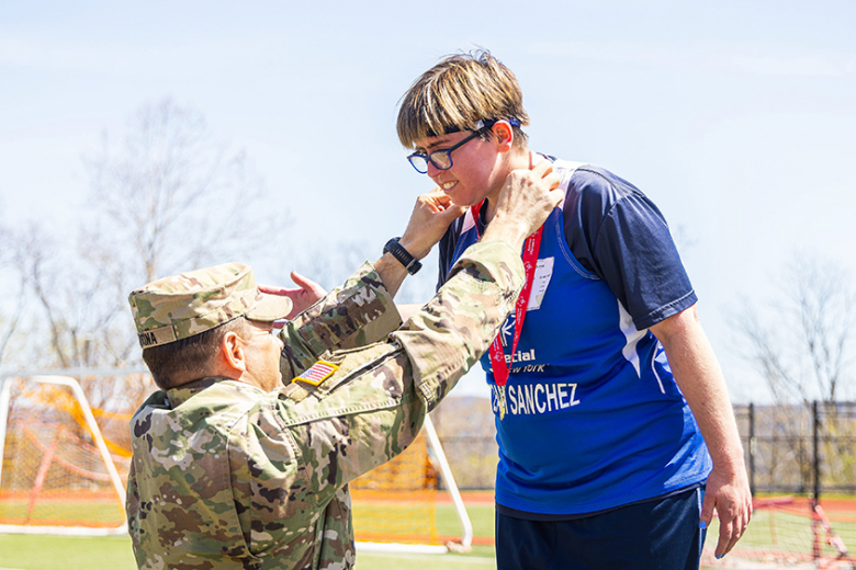 The Mid-Hudson Valley Special Olympics Regional Spring Games were held Sunday at the U.S. Military Academy Preparatory School. The USMA Circle of the National Leadership Honor Society, Omicron Delta Kappa, hosted the event with more than 100 cadets supporting 280 athletes and their friends and families. Cadets learned the importance of selfless service to an amazing organization in the local community. 